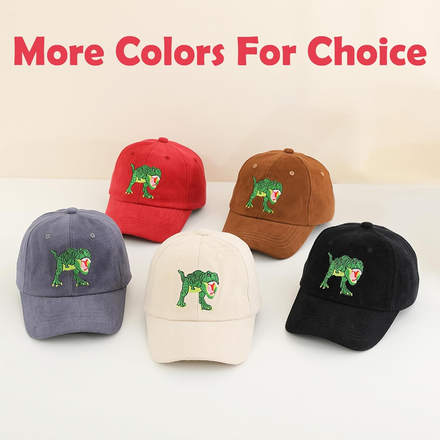 Childrens Dinosaur Trucker Baseball Sun Hat for Toddler