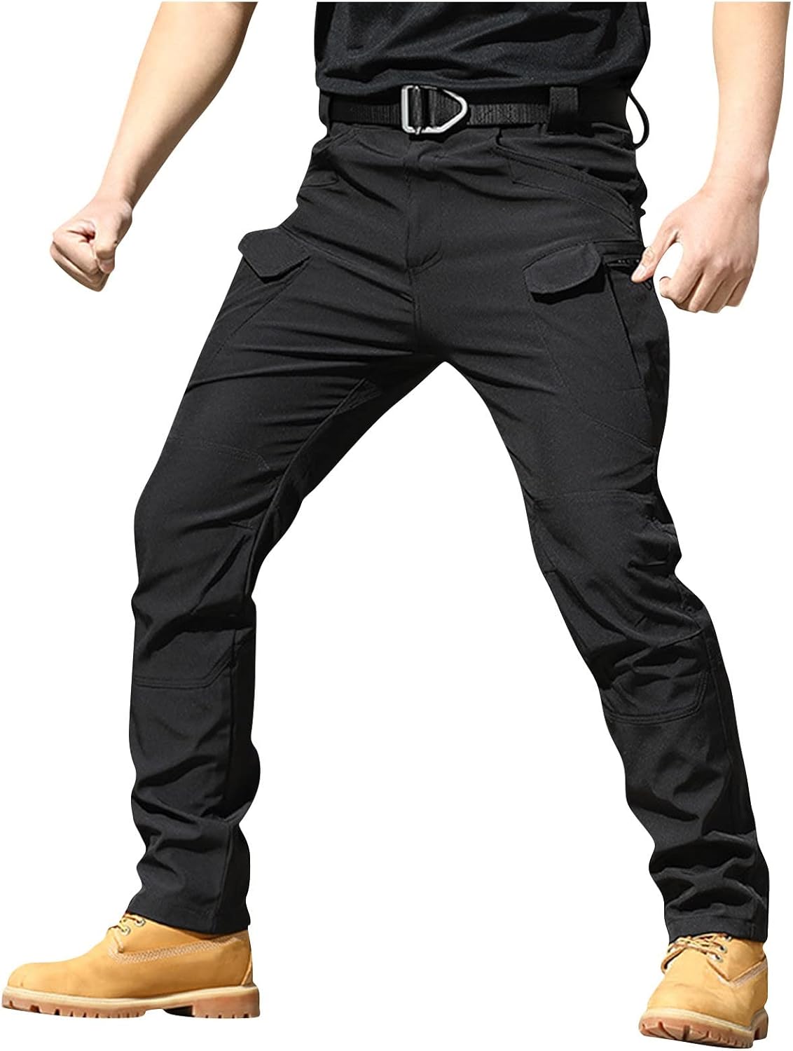 Sturdy Fashionable Stretchy Cargo Pants for Men