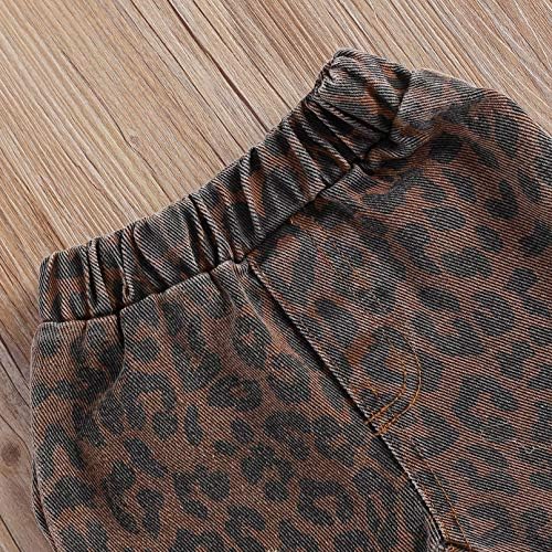 Vohawsa Baby Flare Pants Comfortable Stretchy for Girls Boys