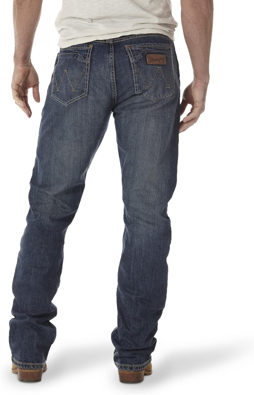 Mens Wrangler Retro Slim Fit Boot Cut Jean