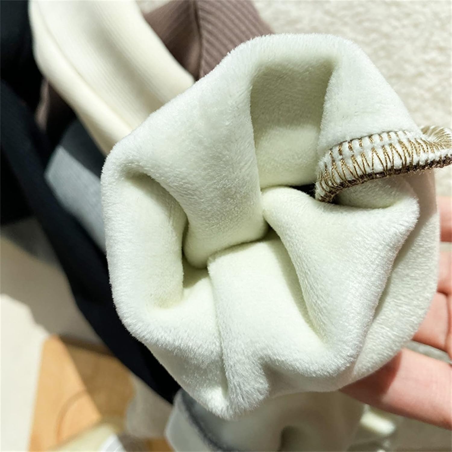 Toddler Girls Fleece Lined Thick Warm Trousers