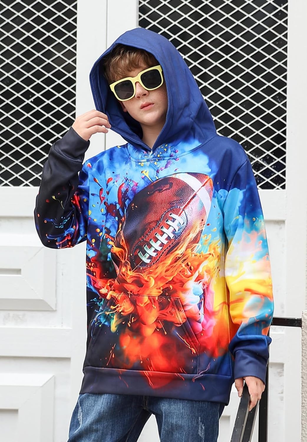 3D printedSweatshirt for Boys Girls Stellar Style