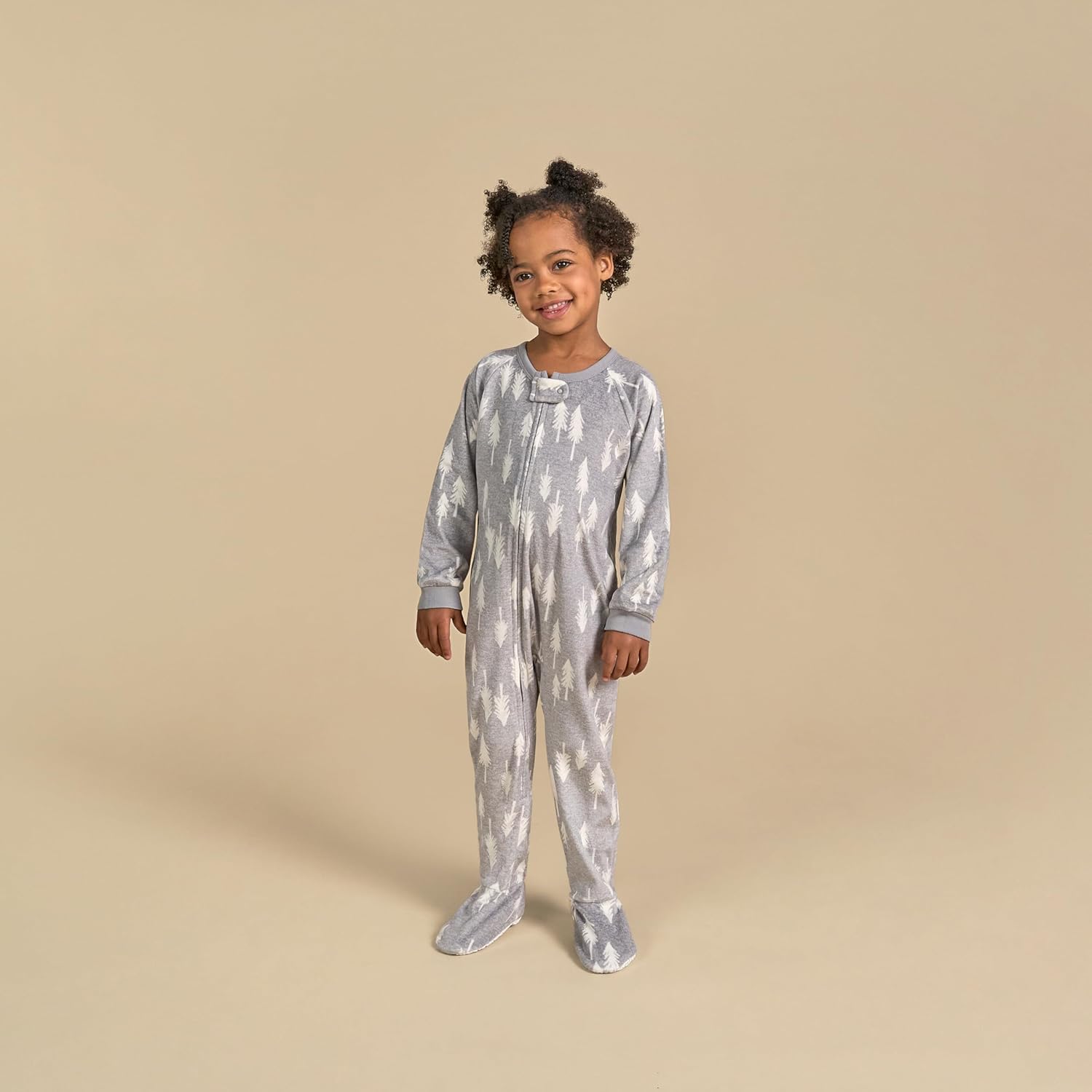 Bunny Blanket Sleeper - Cozy Fuzzy Full-Zip Sleepy for Baby Girls