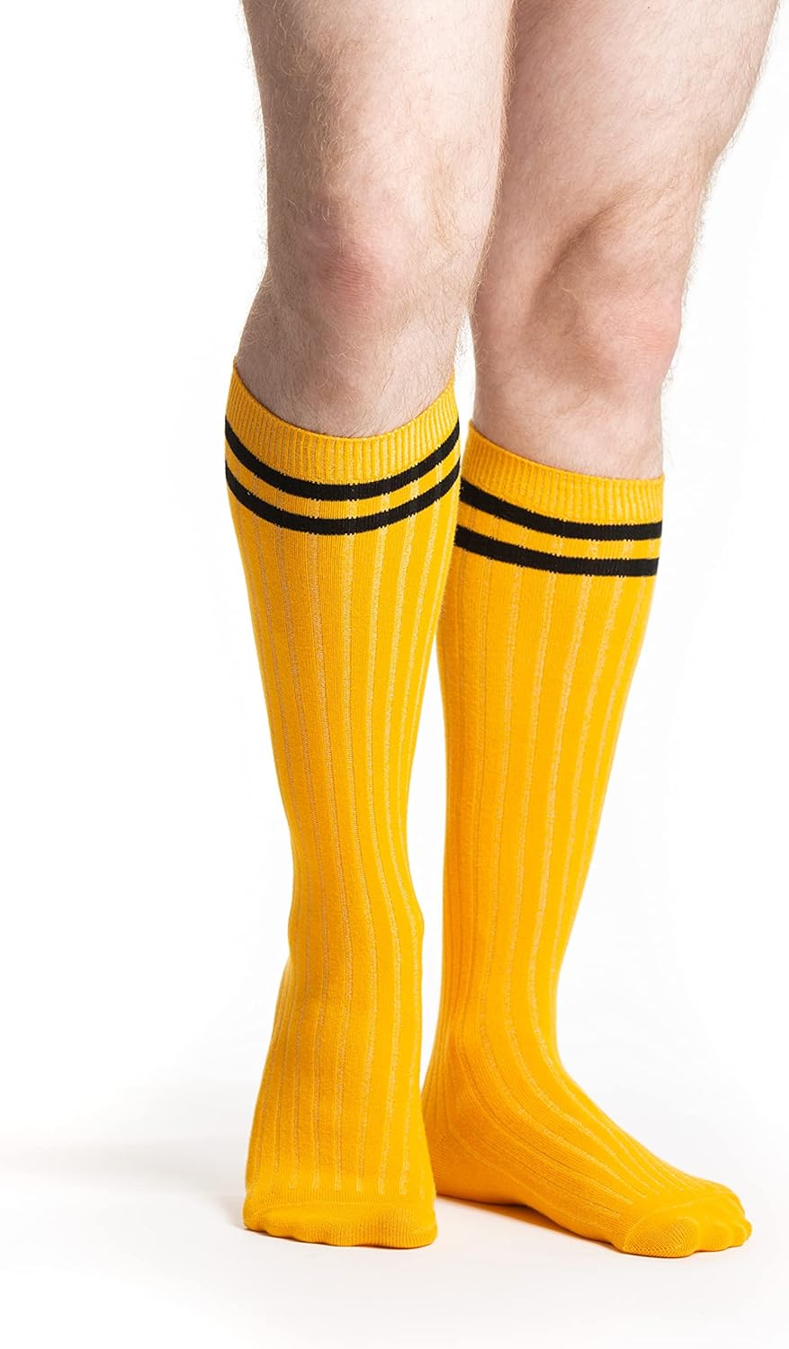 Supportive Cotton Knee Socks for Men Women