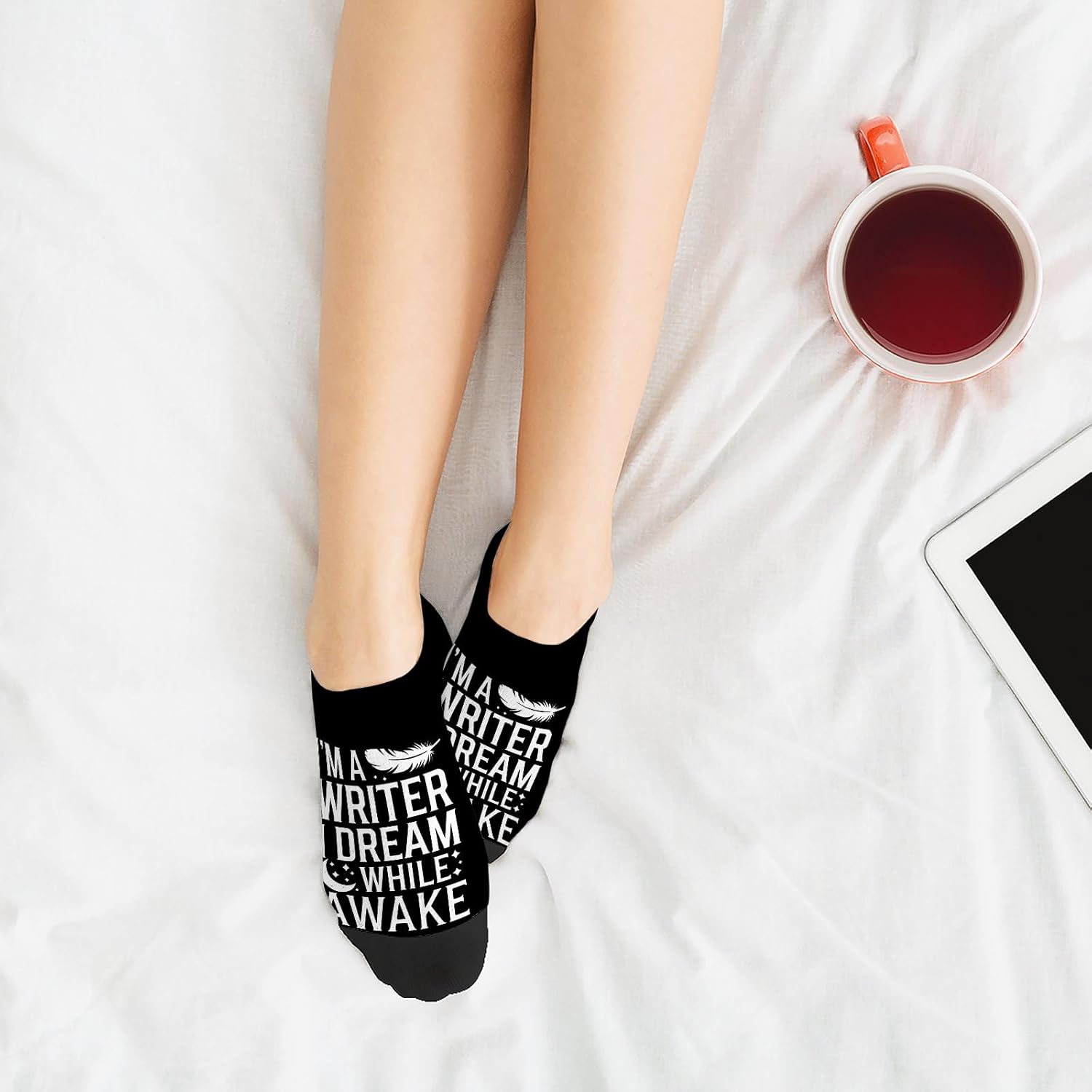 Im A Writers I Dreams While Awake Socks Meta Description