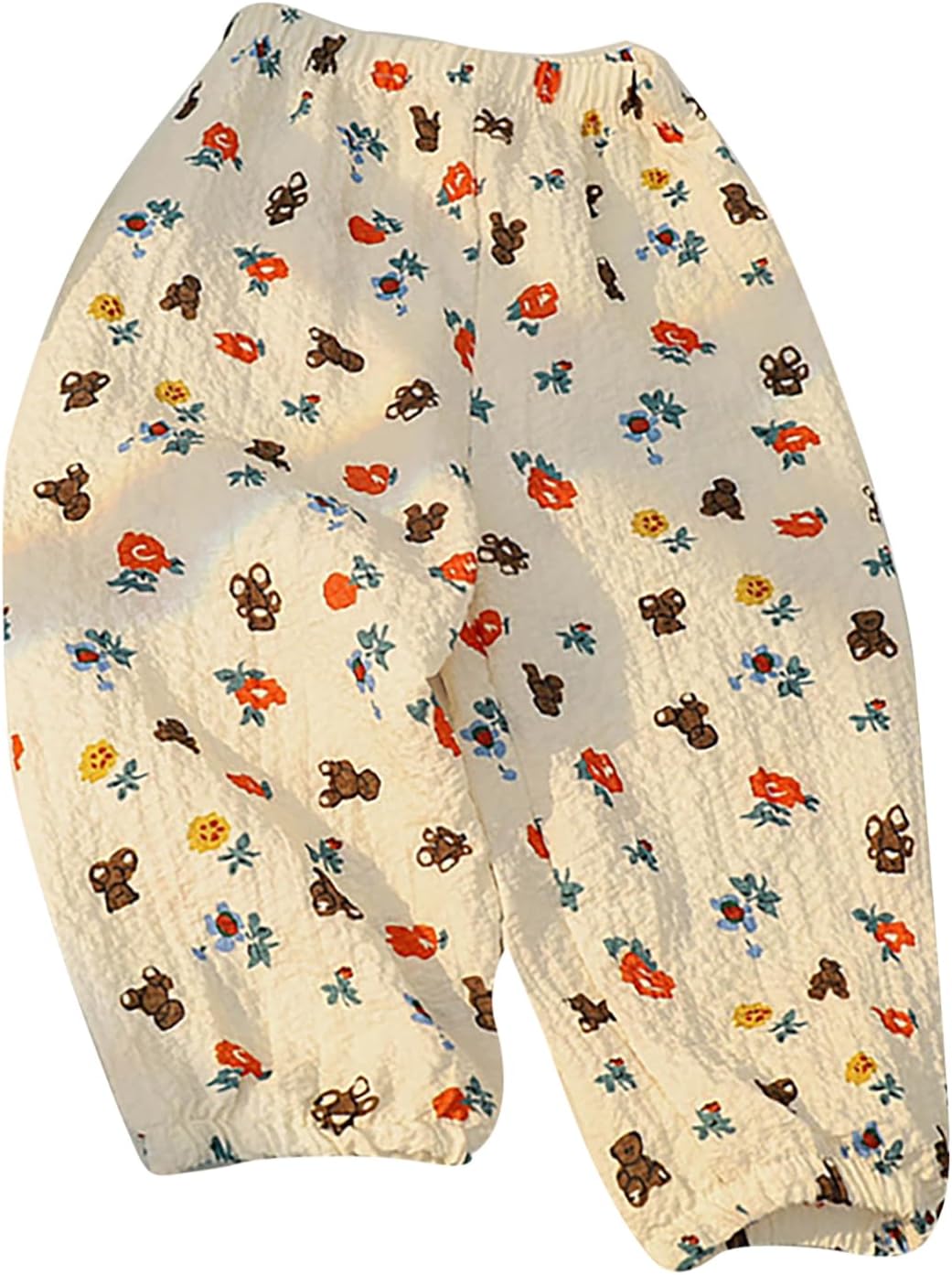 Kids Elastic Linen Harem Pants
