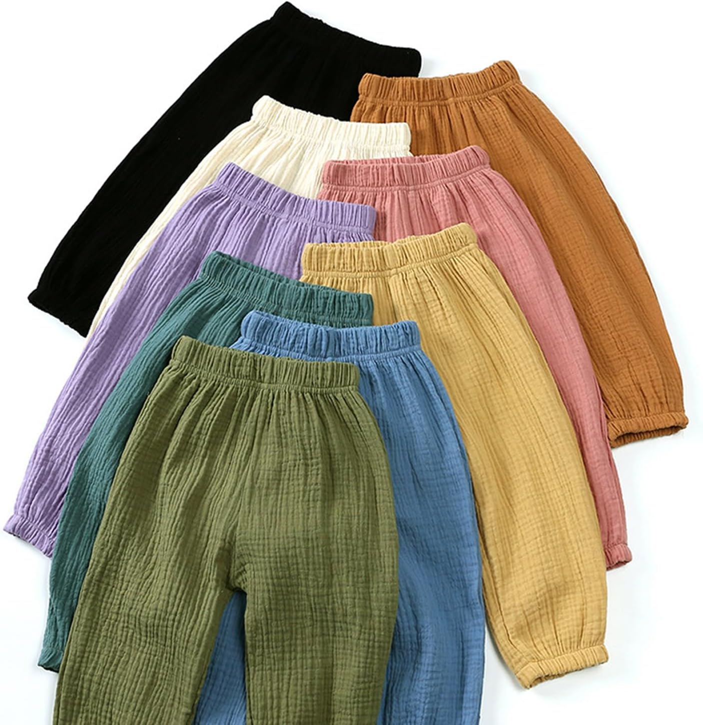 EISHOW Toddler Cotton Linen Trousers