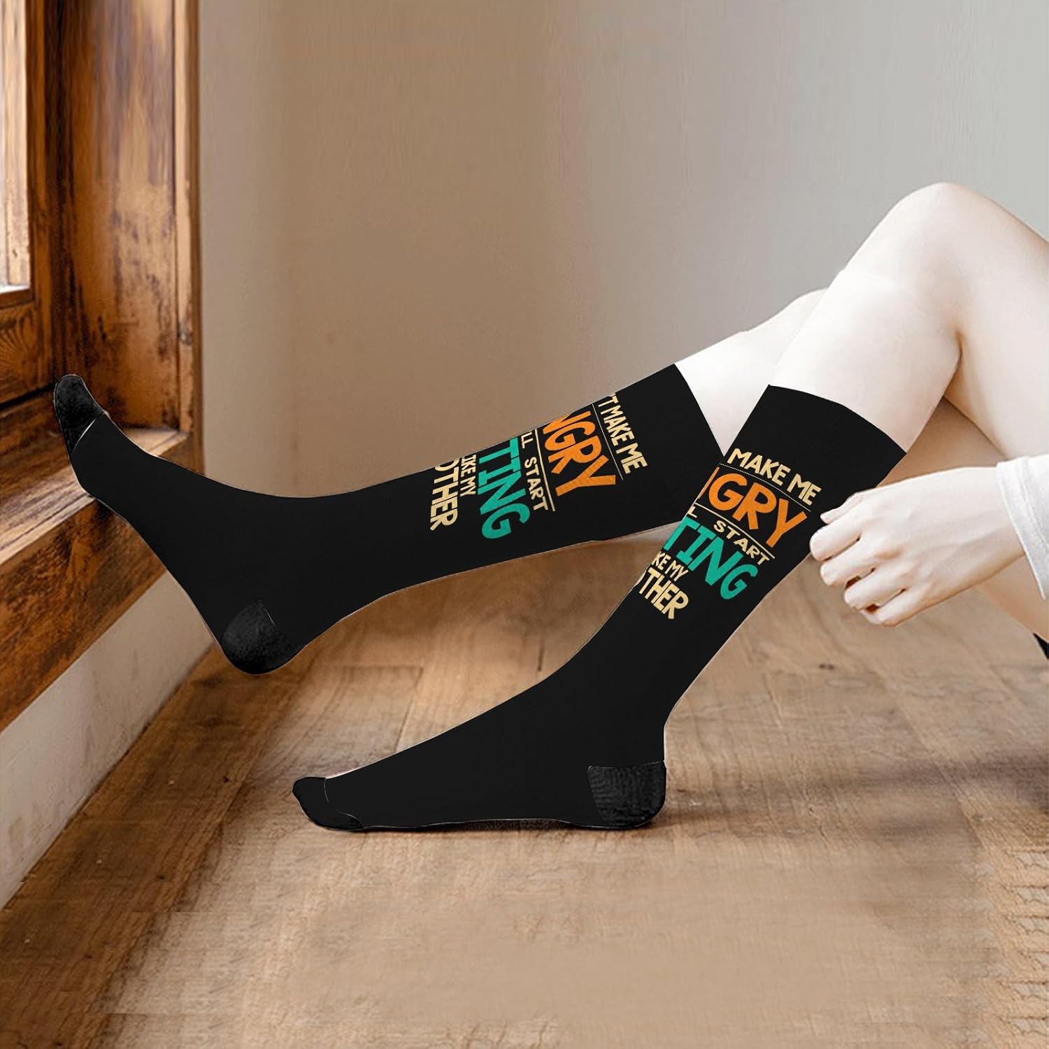 Fun Stretchy Socks for Boys Mom Dad or Friends