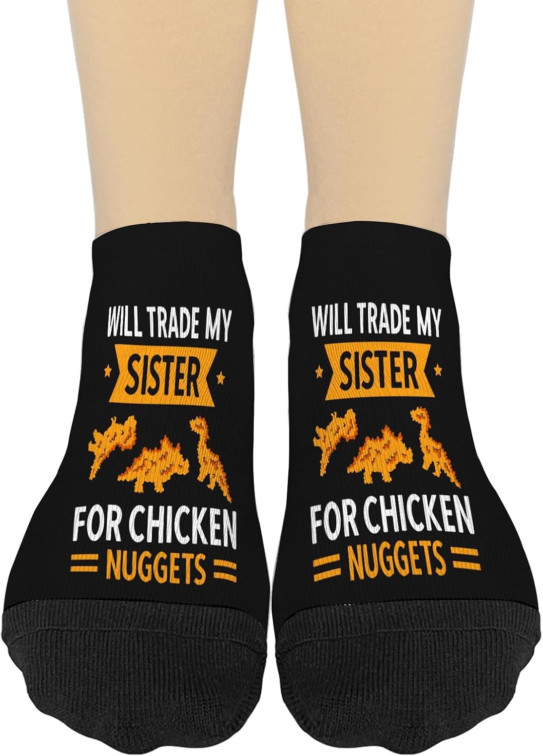 Chicken Nugget Surprise Socks