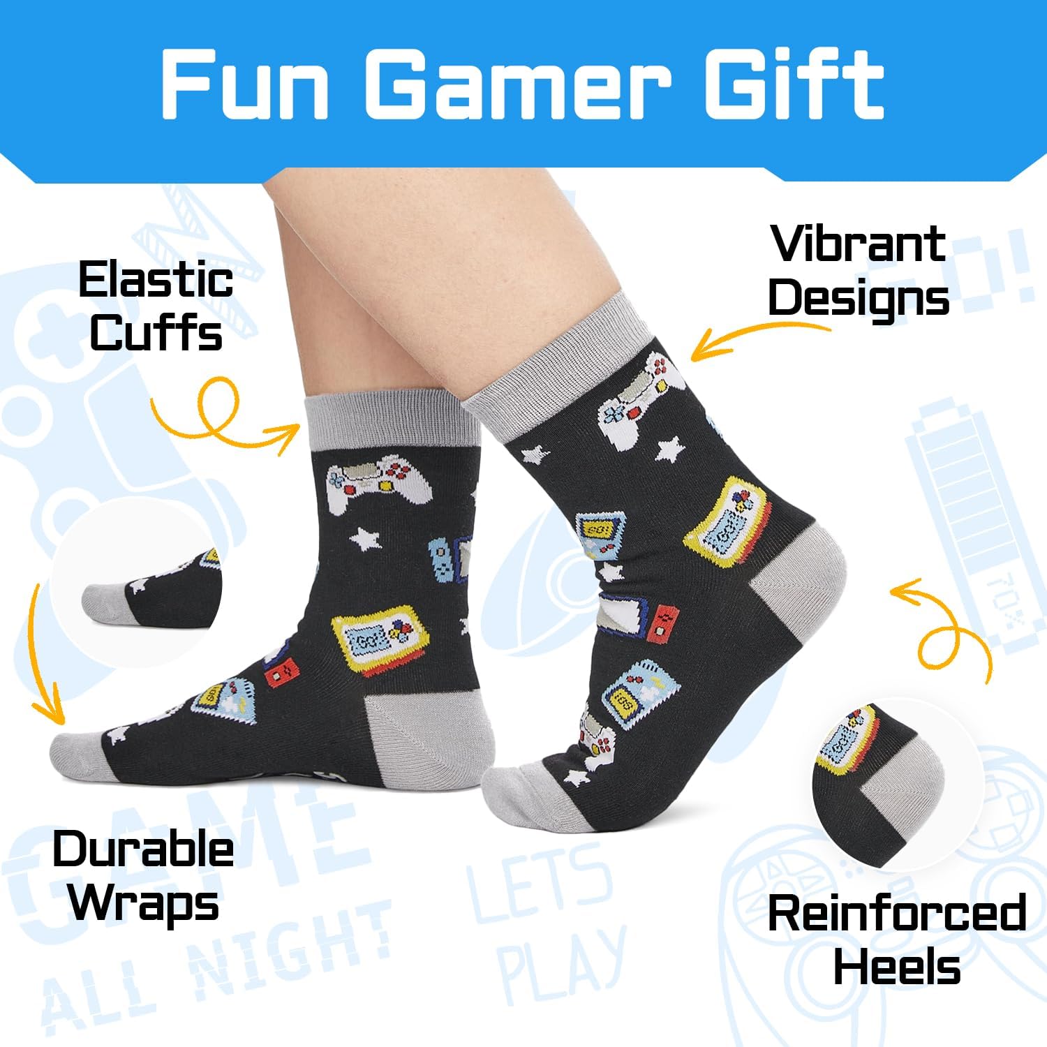 Gamer Socks for teens boys