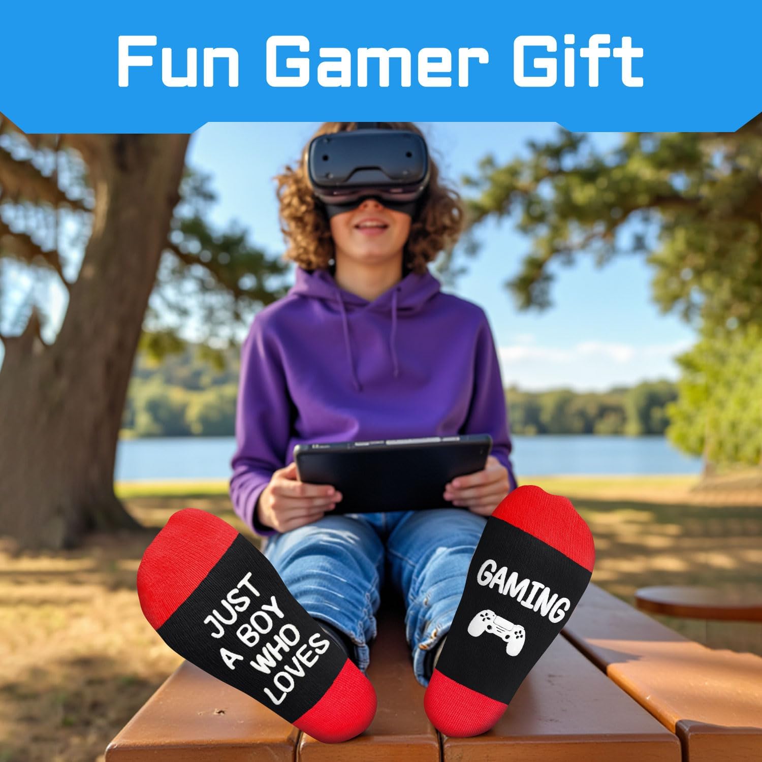 Gaming Socks for Teens and Adults