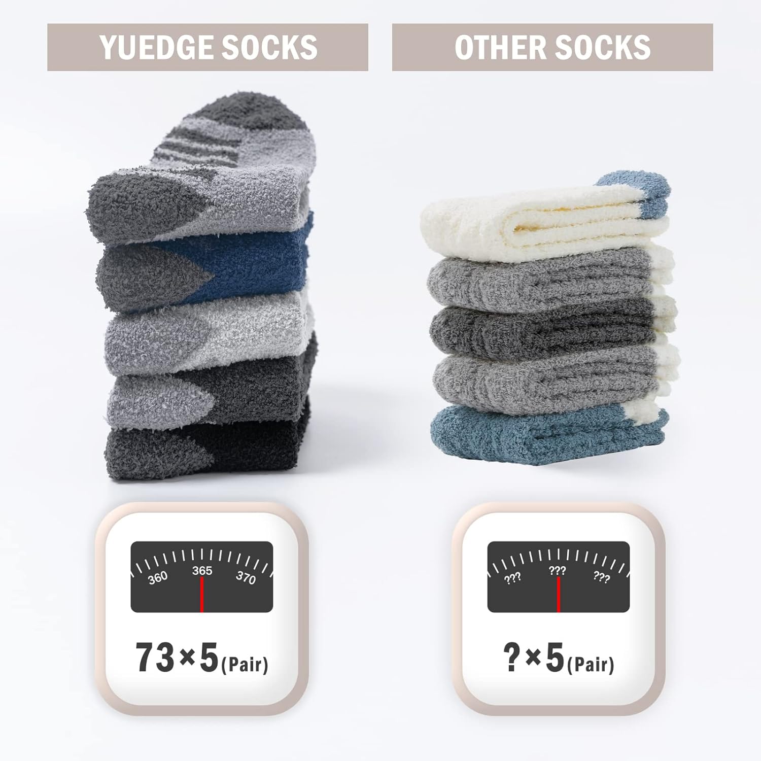 Warm Fuzzy Sleep Slipper Socks