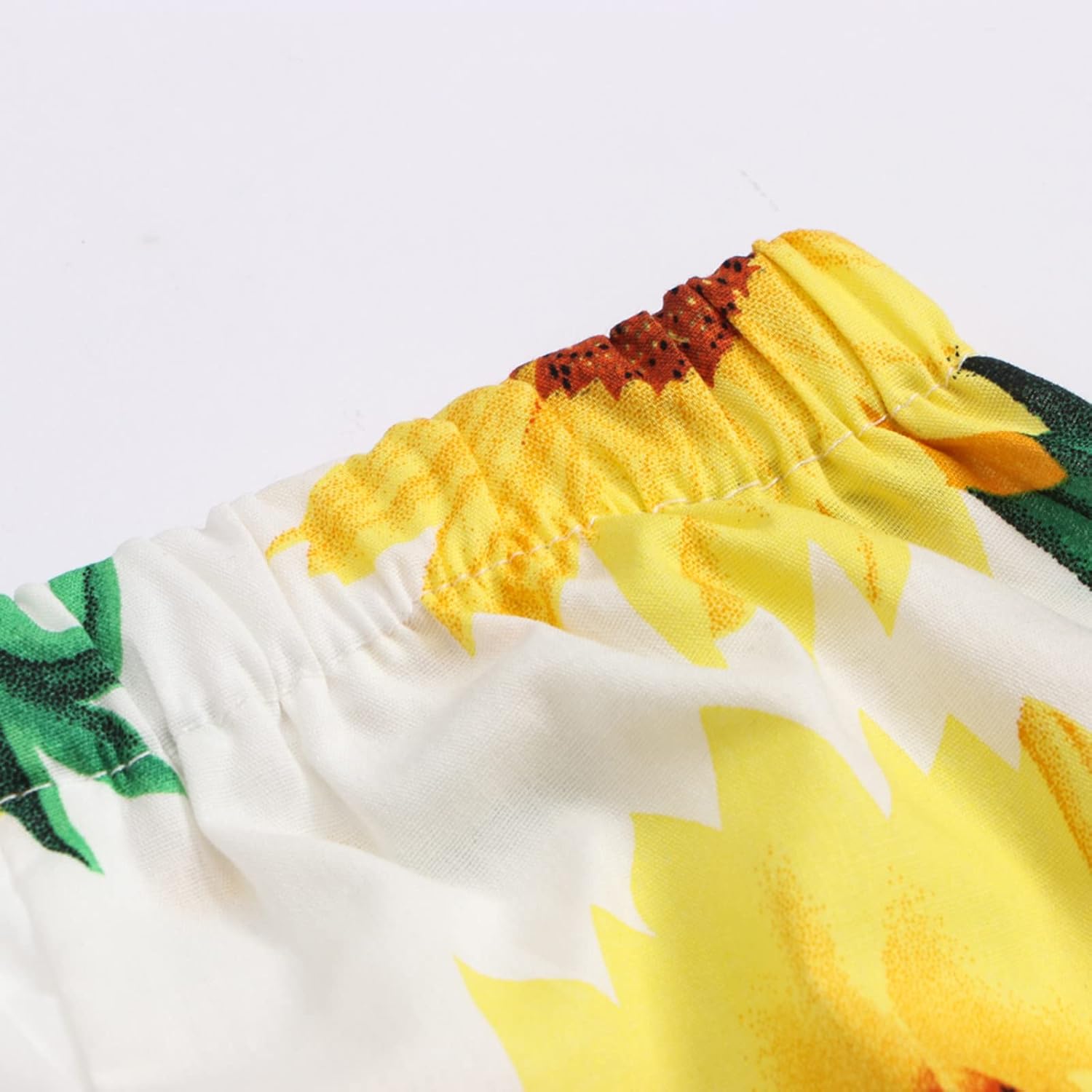 Sunflower Ruffle Fleece Pants Wintry Kids