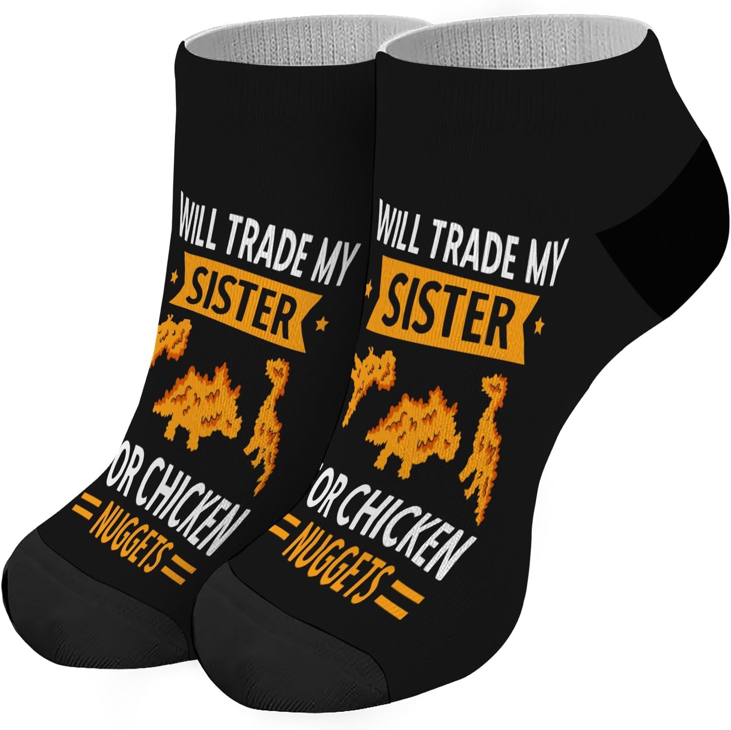 Chicken Nugget Surprise Socks
