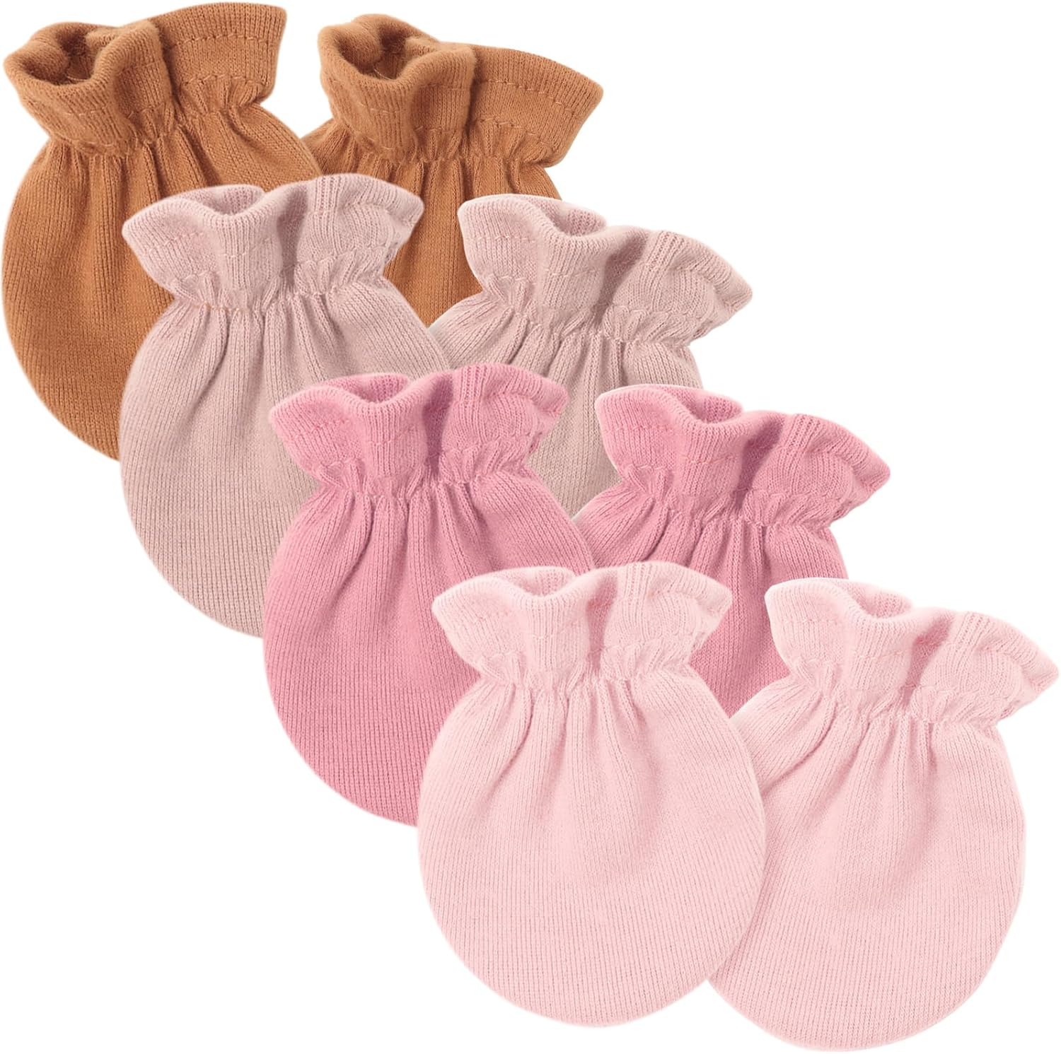 BQUBO Newborn Mittens for Boys and Girls 0-6 Months