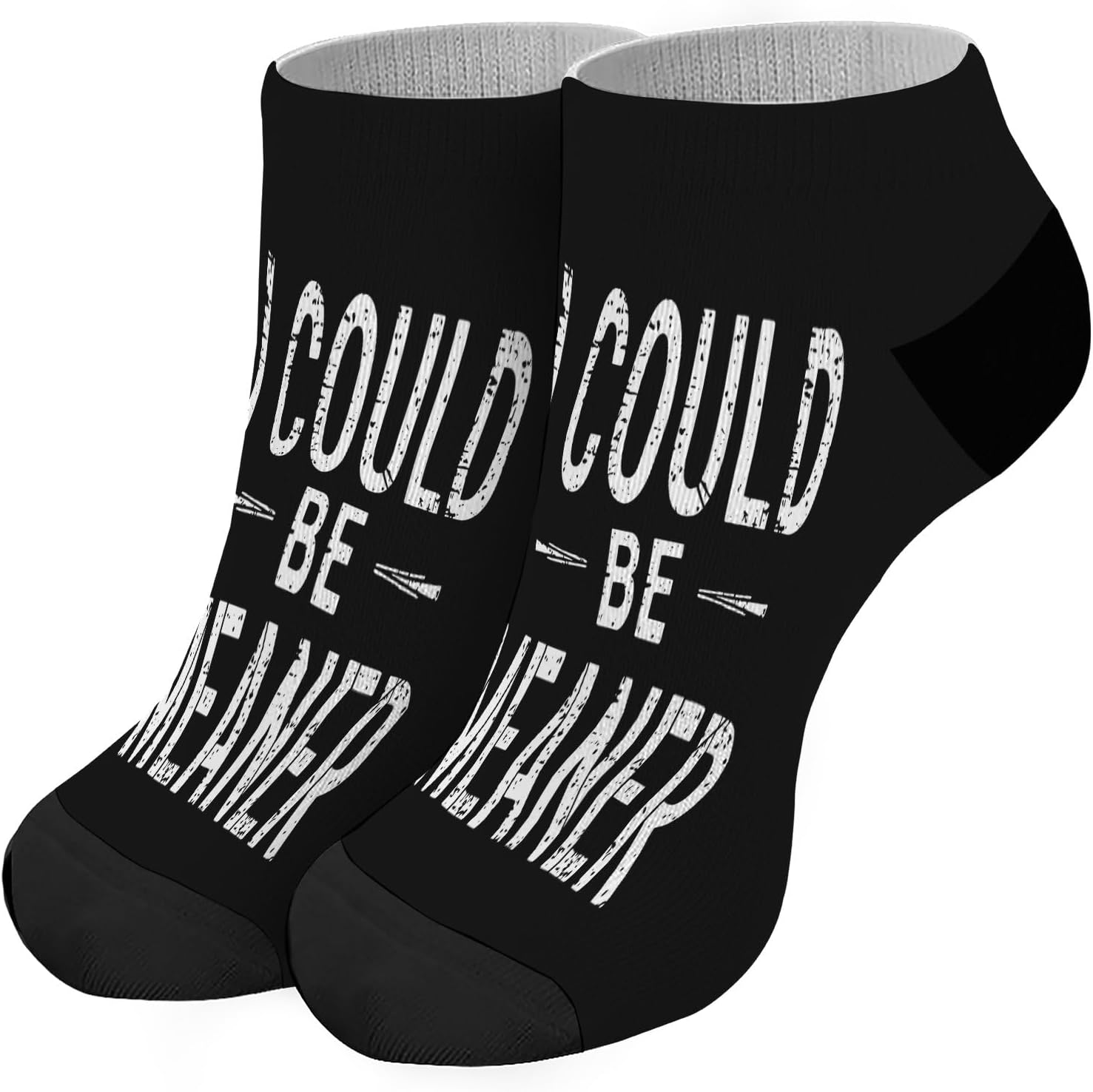 Vintage Retro Funny Meme Mens Athletic Socks