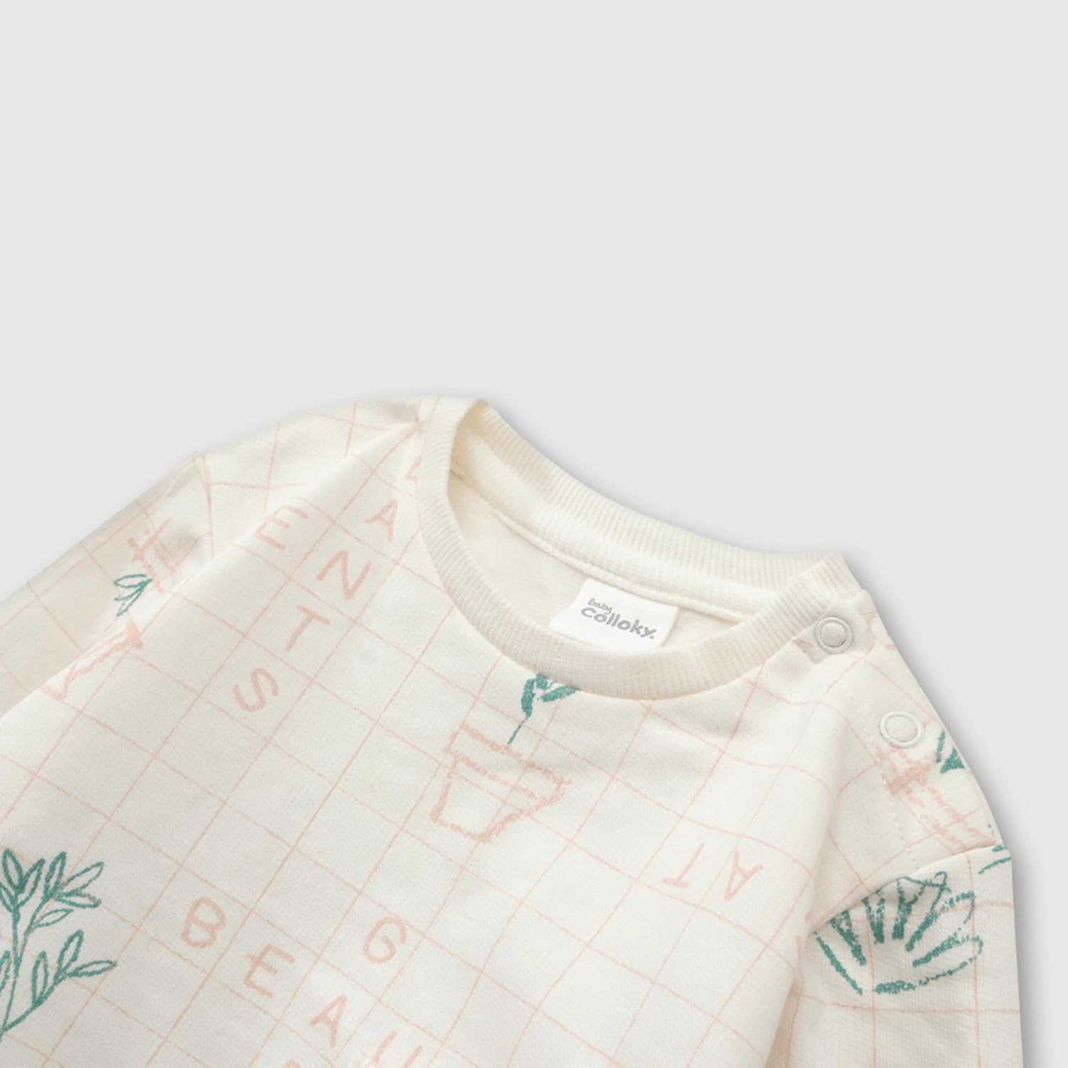 Newborn Footed Sleeper - Soft Cotton with Button Pull-On Unisex