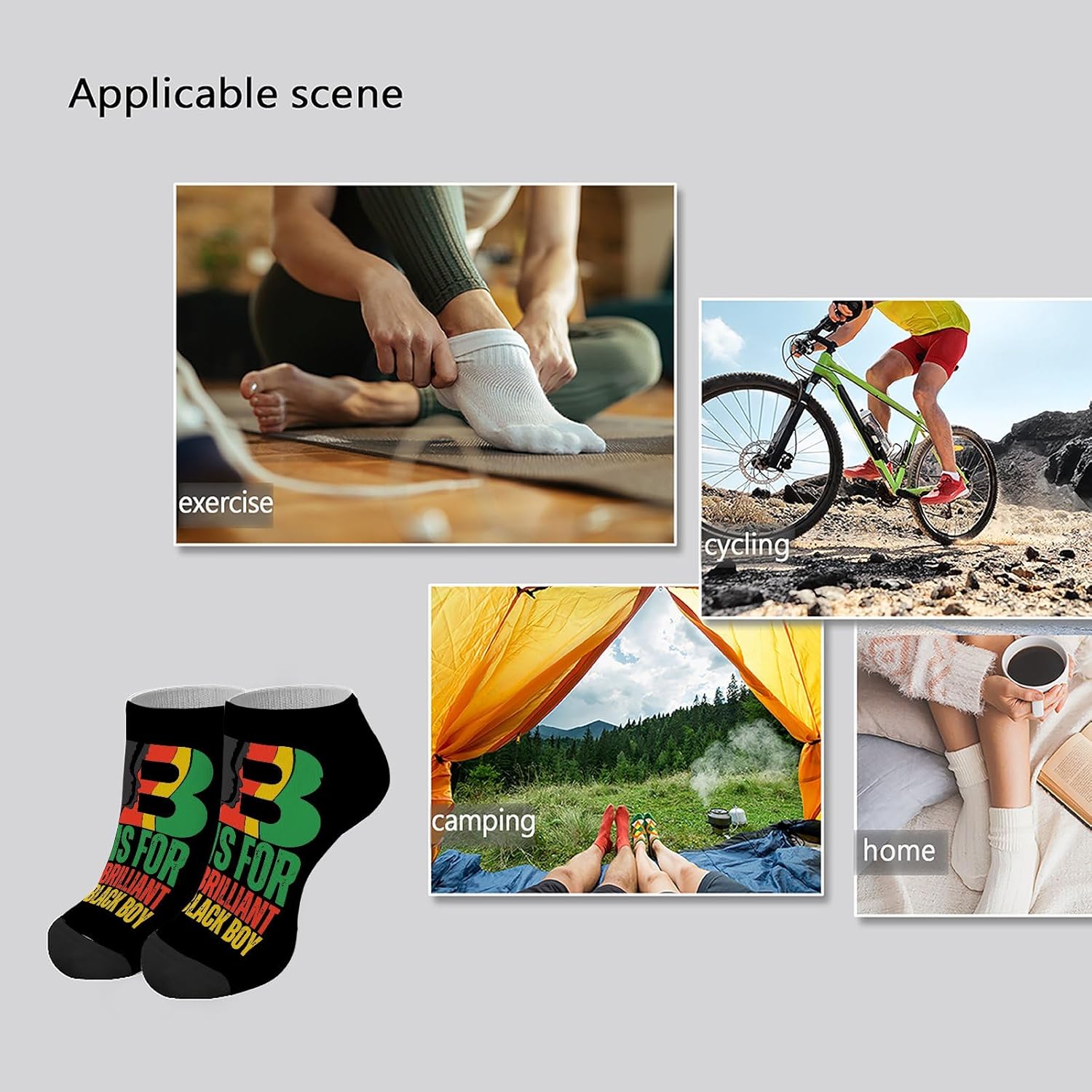 Black History Month Jokes Socks