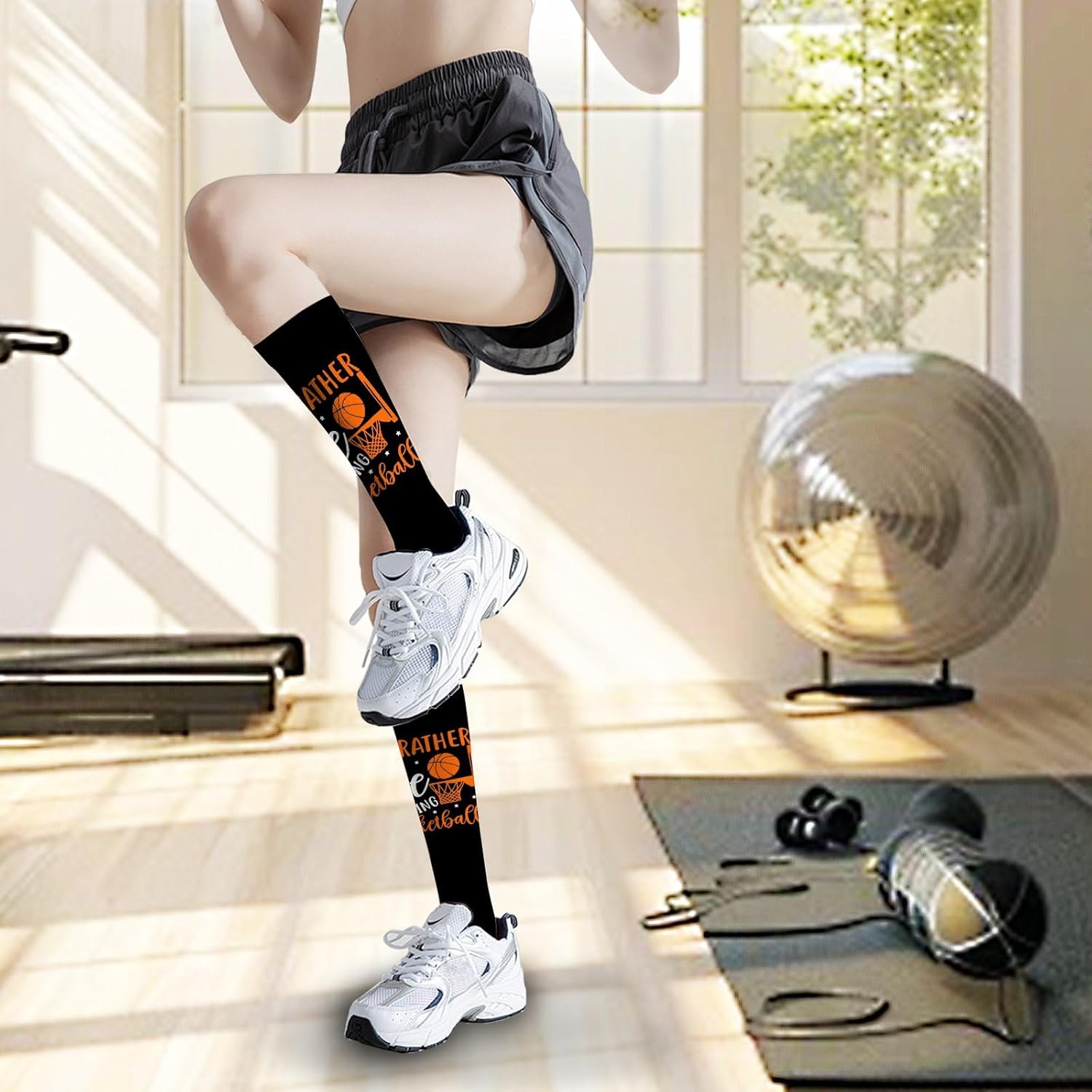 Cool Basketball and Classy Socks for Girls and Boys