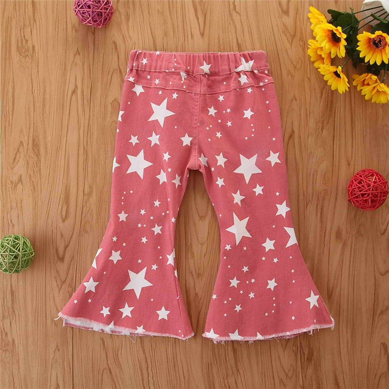 High-Quality DenimWaistband Jeans for Kids Girls 9-4 Years