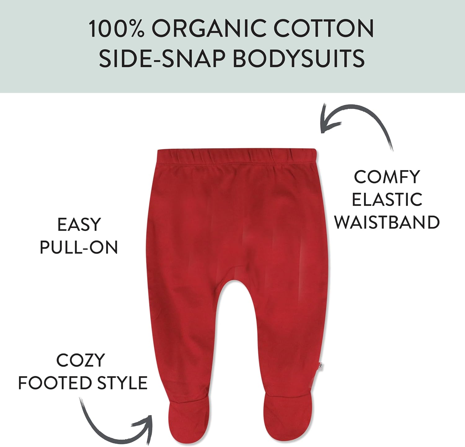 HonestBoyGirl 3-Piece Campaign 100 Organic Cotton Pants GrowingBoyGirl Quick Shipping