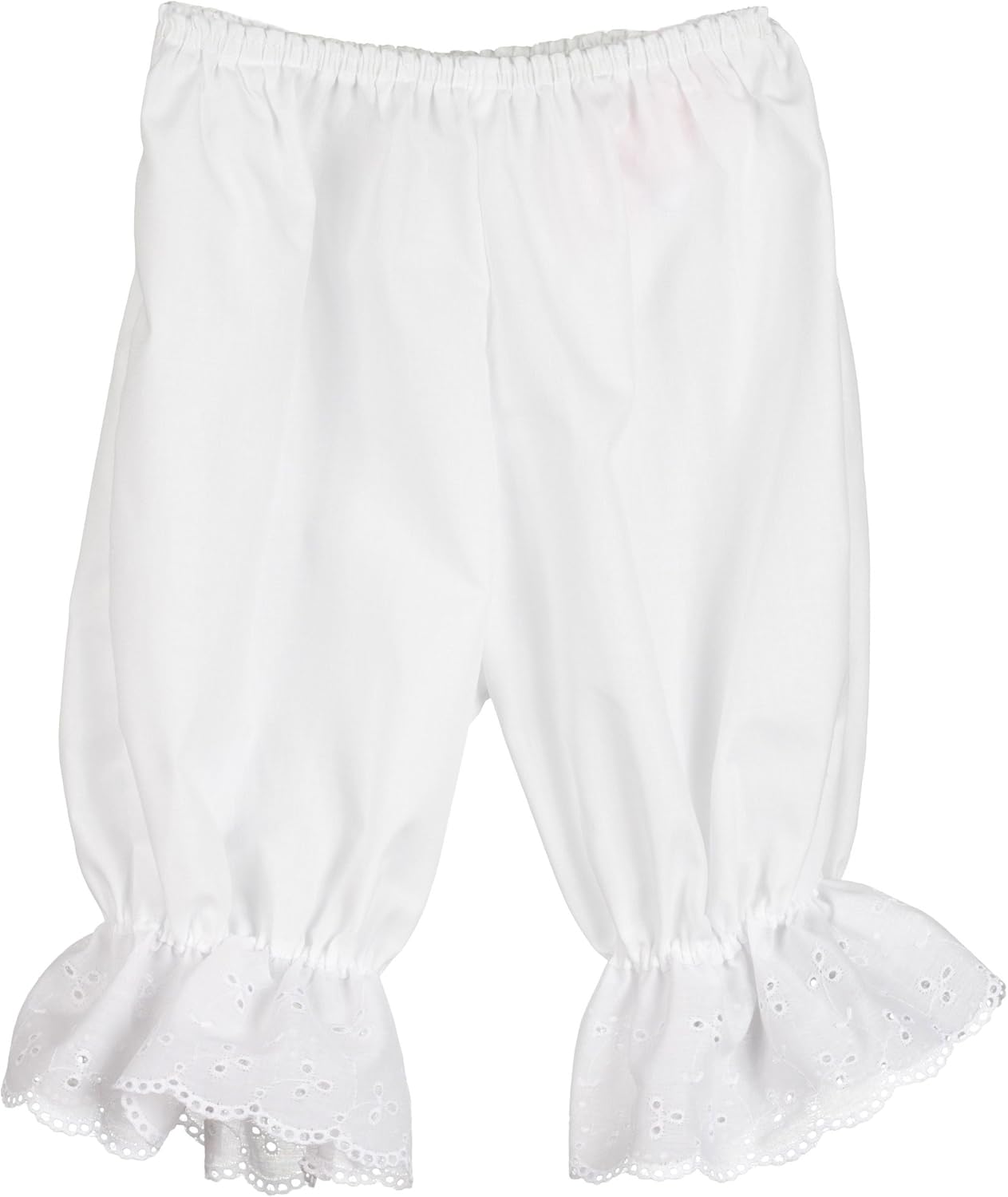Little Zazzy Baby Girls White Pantaloon Under-Pants