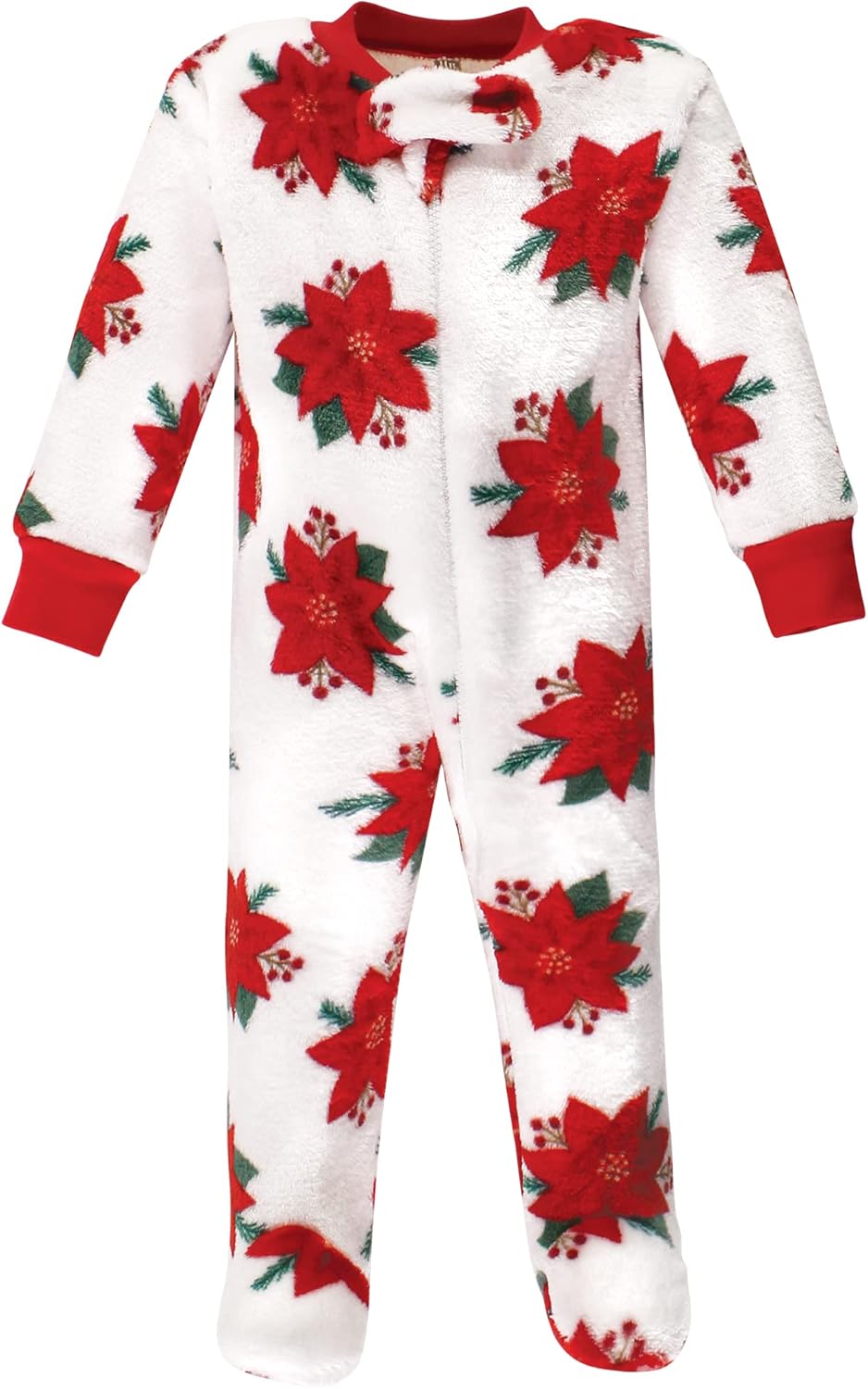 Hudson Baby Girls Plush Sleep and Play Set