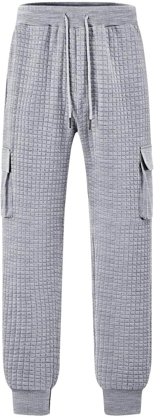 BeyondComfort PlusWoute waffle sweatpants for men