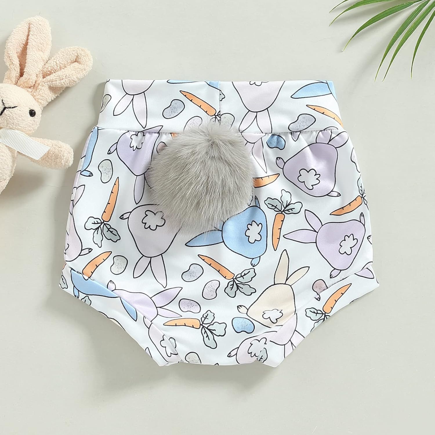 Easter Bunny Shorts Diaper Cover