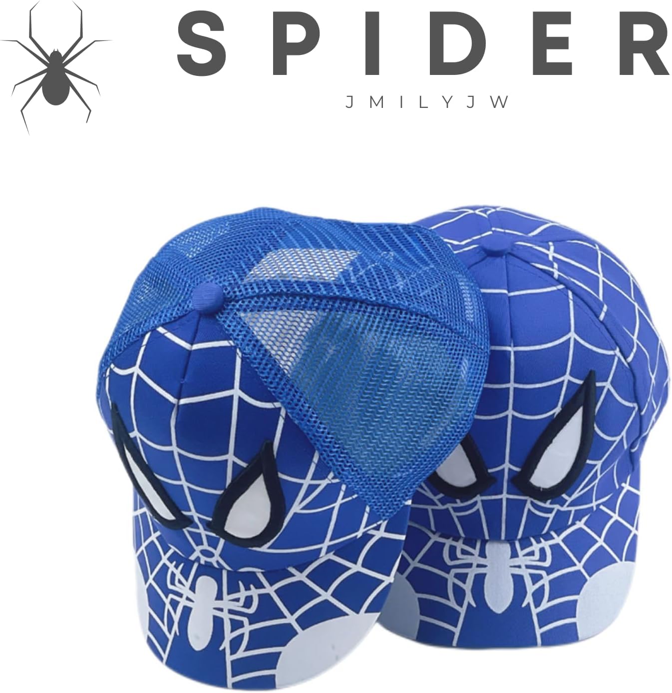 Unisex Kids Spidey Style Adjustable Baseball Cap for Boys and Girls