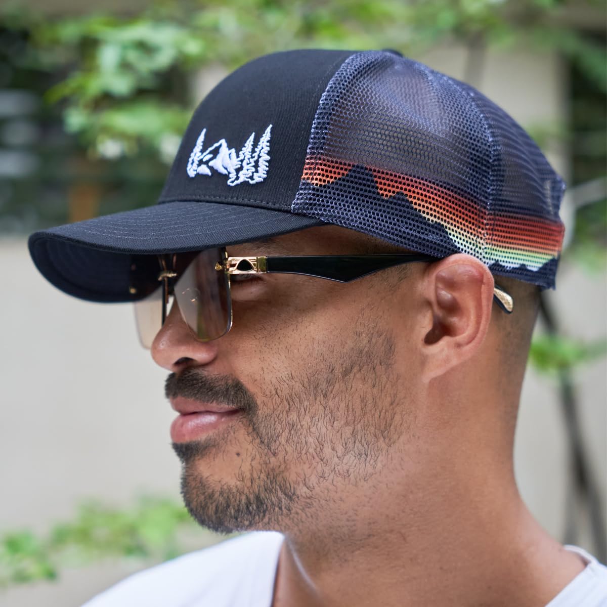 Mountains style Grace Folly Trucker Hat