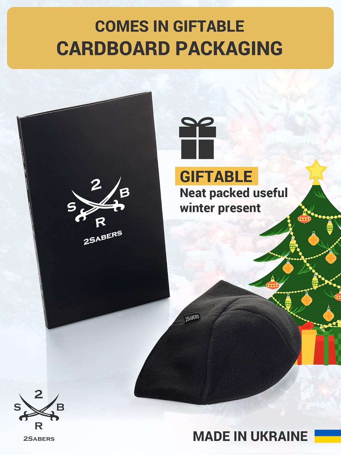 2SBR 2SABERS -Warm Despite the Cold Skull Beanie