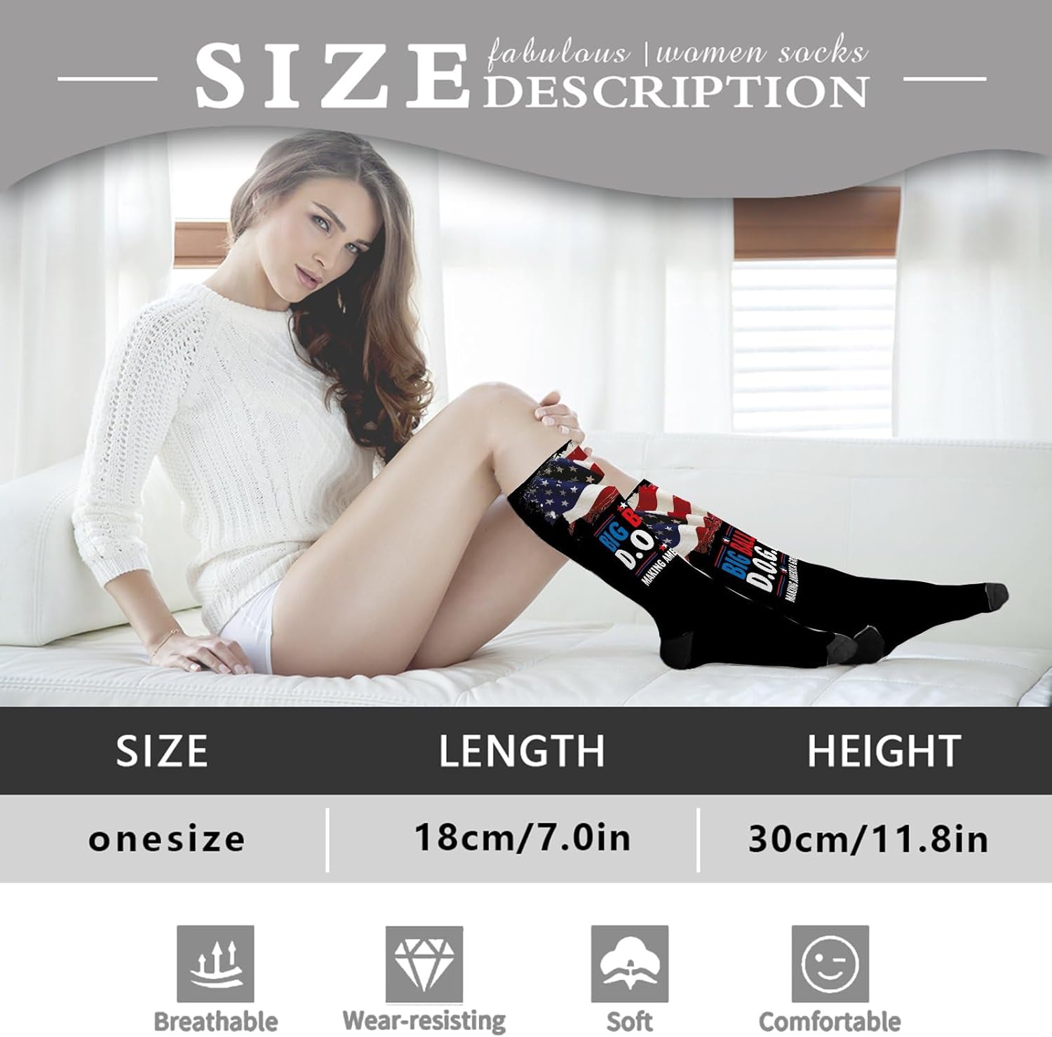 DOGE Meme - Big Ball Socks for Boy - Premium Tecky Design