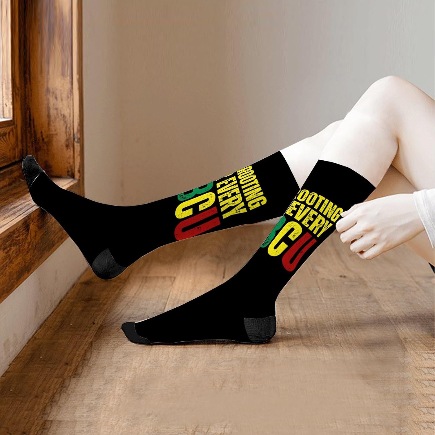 Im Rootings for Every HBCU College Graduate Black History Month Socks