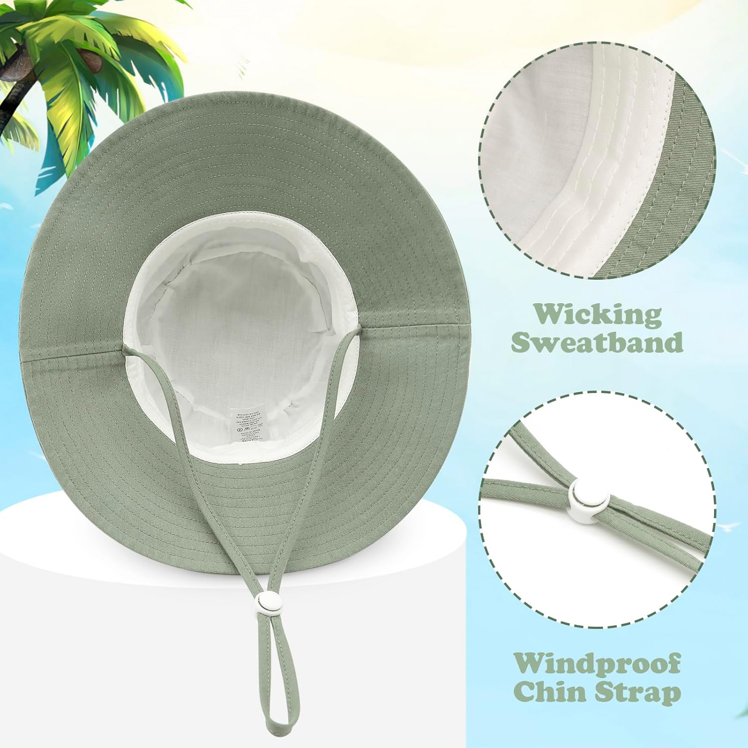UAMOEI Toddler SunhatUPF50