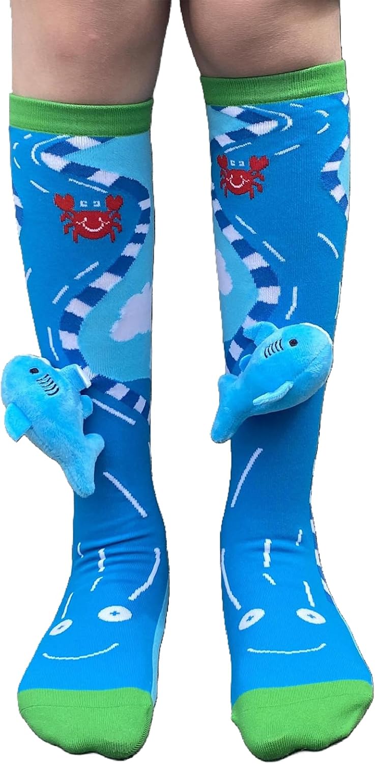 Crazy Shark Socks for Boys