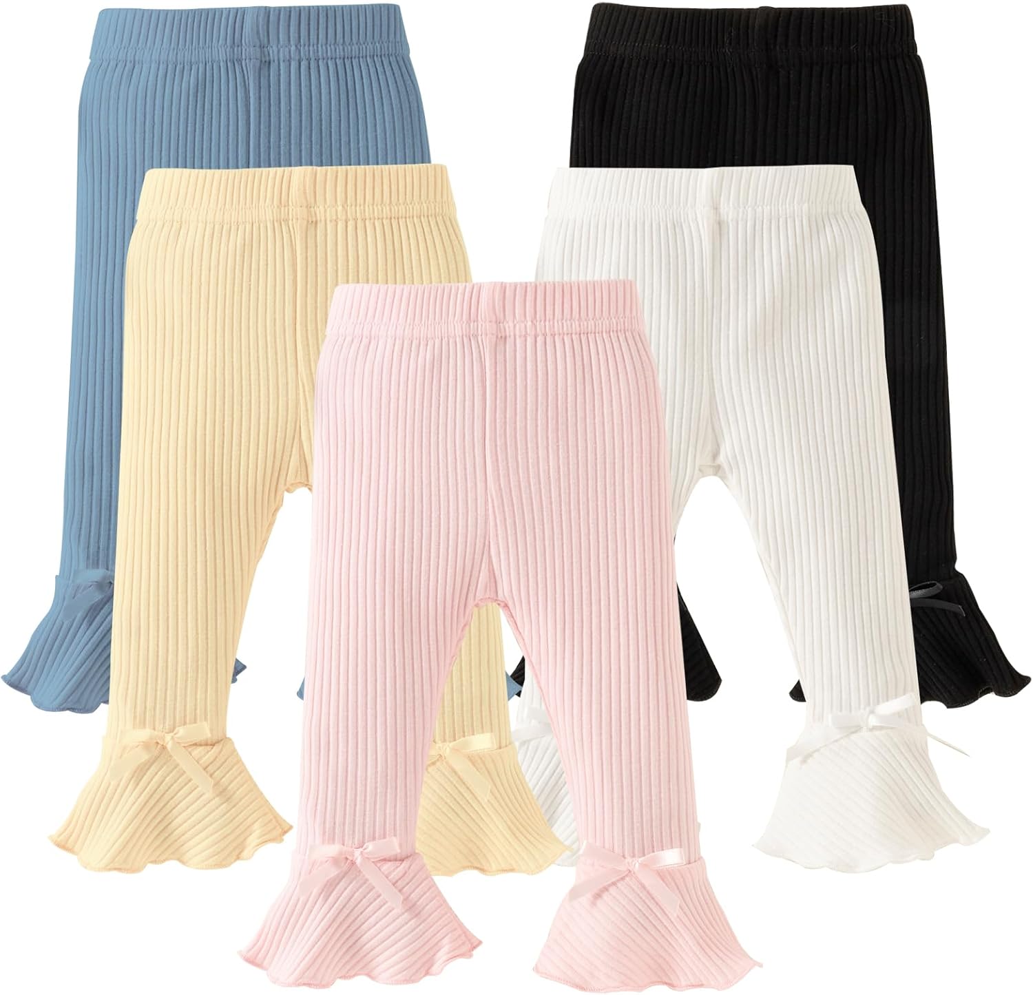 DREAM BUS 5 Pack Baby Pants Toddler