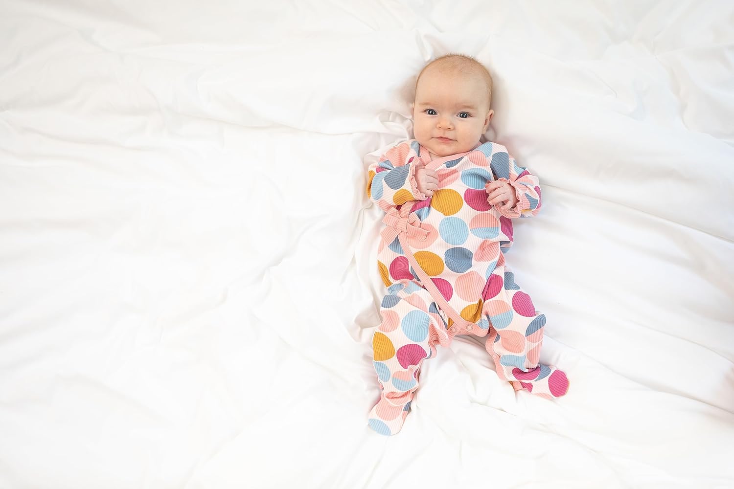 Baby Girls Cozy Plain Sleeper