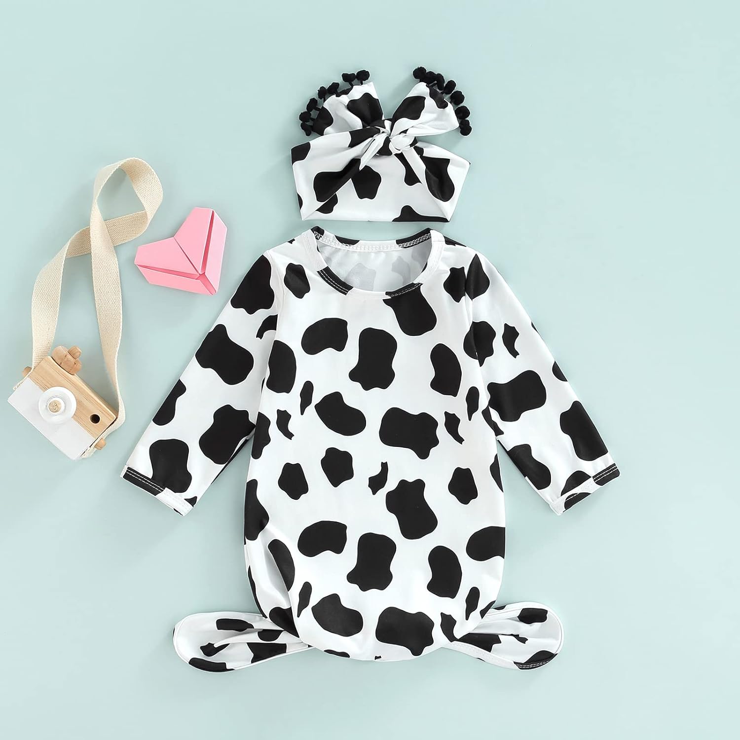 FIOMVA Nightgown Style Comfort for Newborn Boys Girls