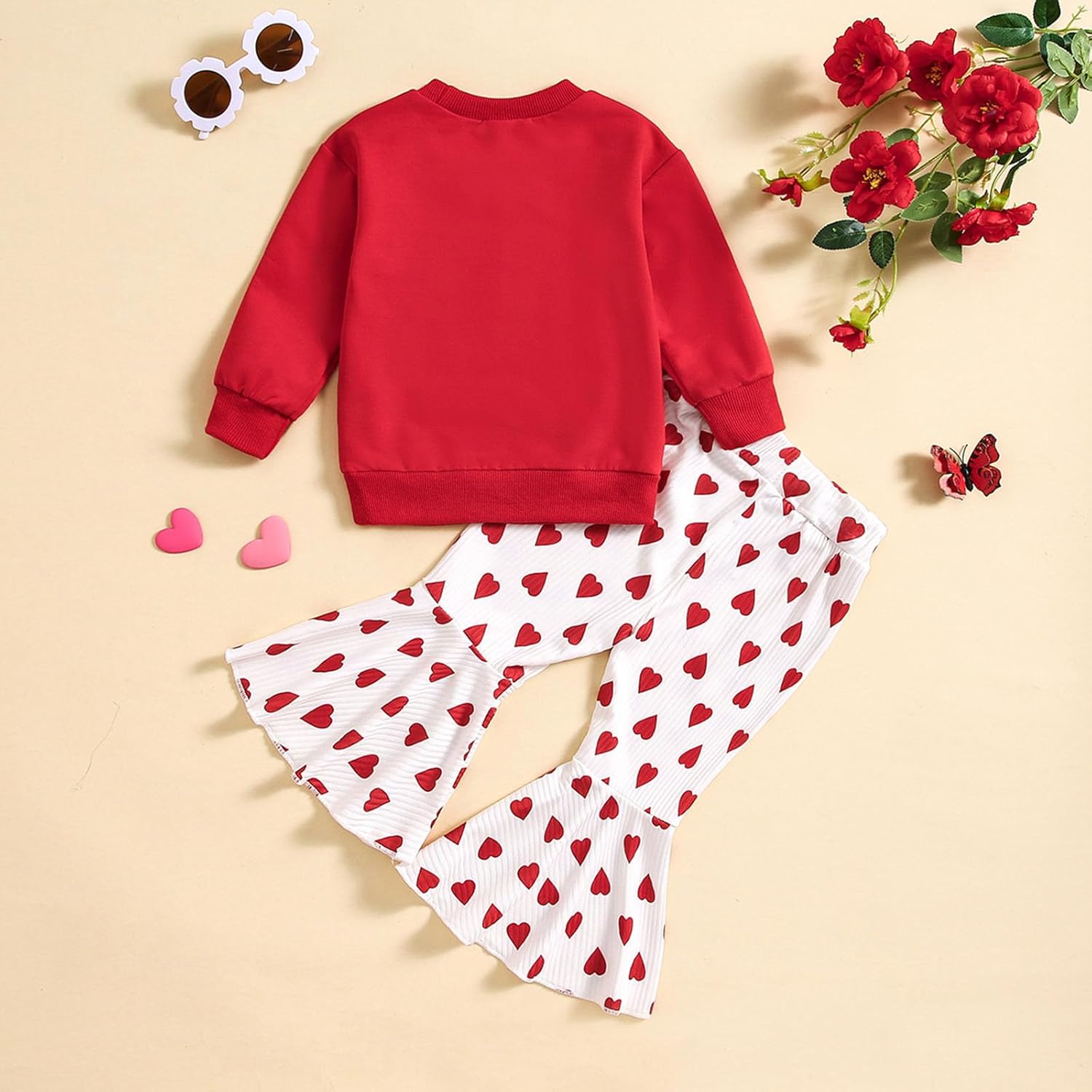Perfect Valentines Day Toddler Baby Outfit