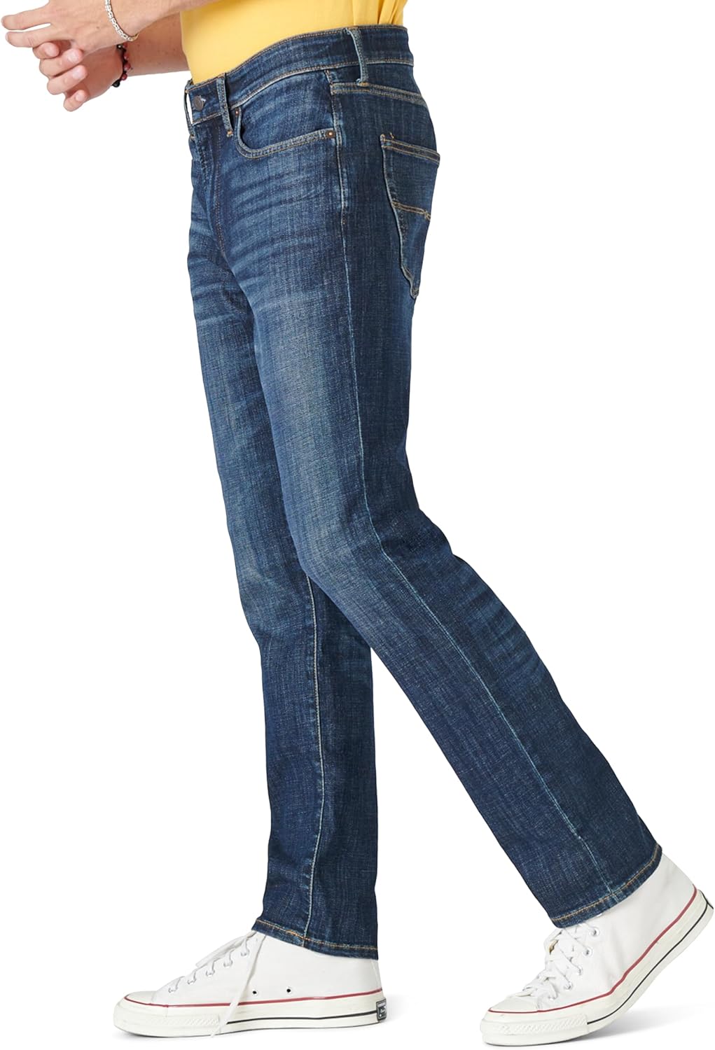Lucky Brand Mens 410 Athletic Straight Coolmax Stretch Jean
