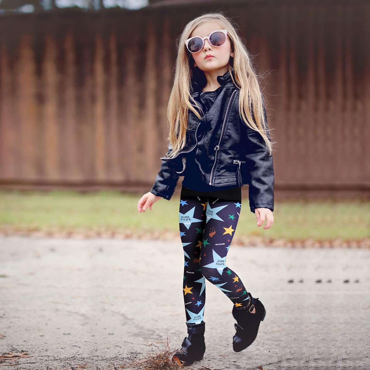 ToddlBy - Girls Loose Floral Print Pants