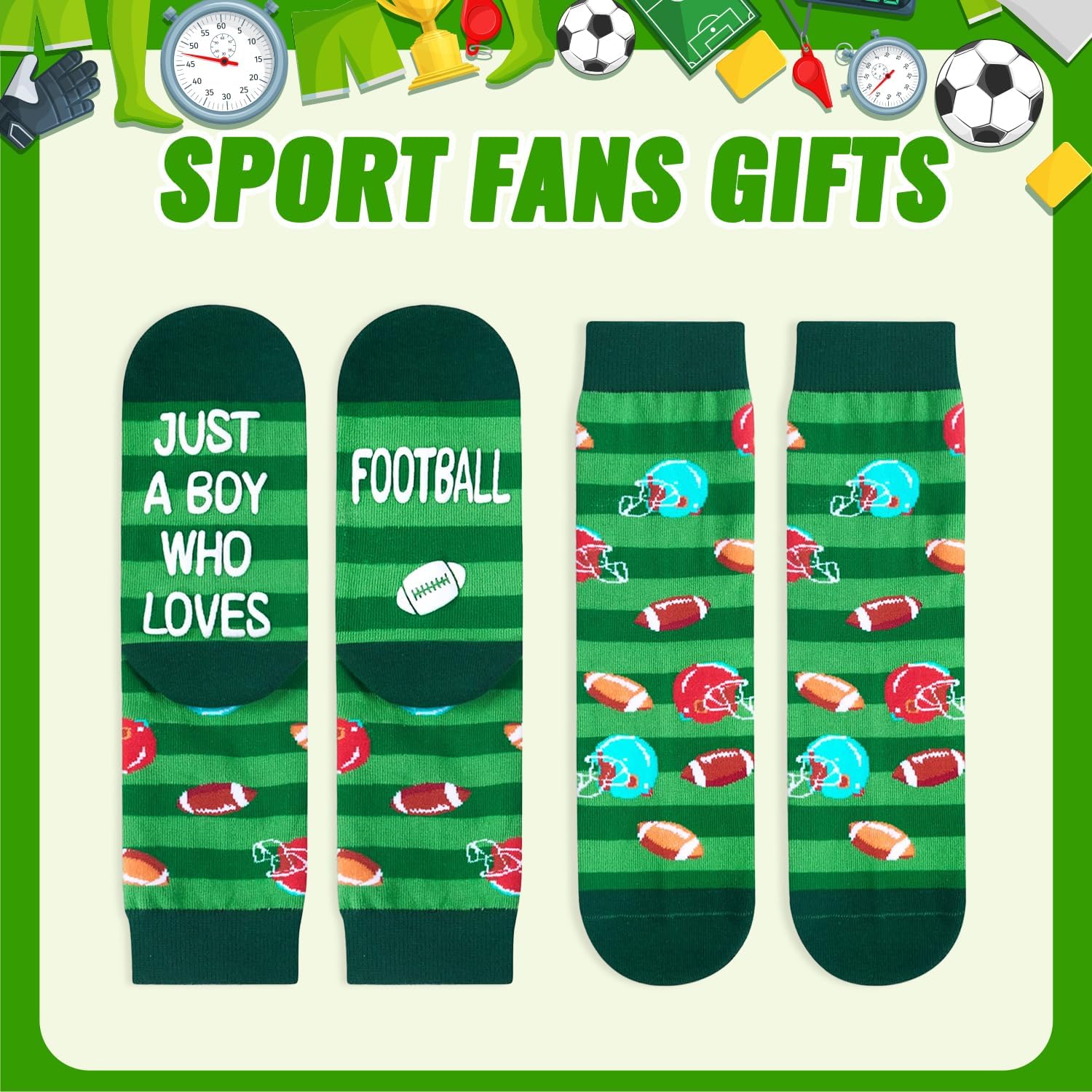 boys gifts fun comfortable sports socks for boys and girls