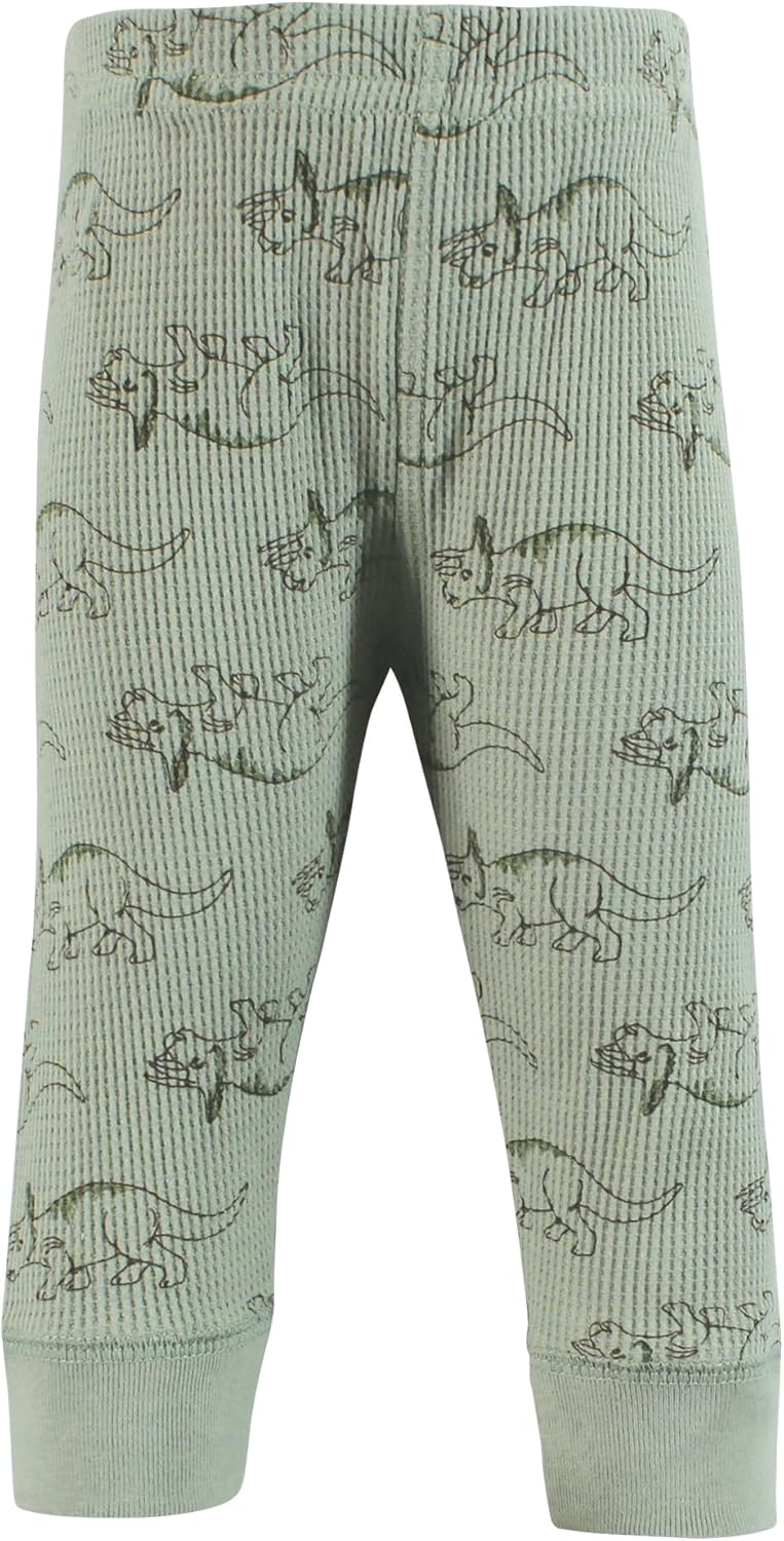 Hudson Baby Unisex Thermal Tapioca Ankle Pants Comfortable Warm