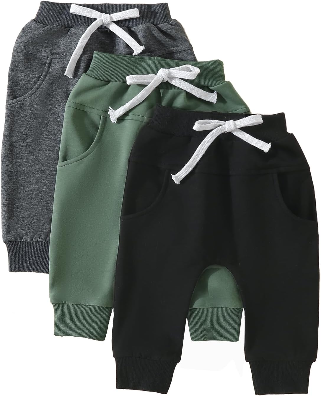 Pivanzore 3-Pack Toddler sweatpants