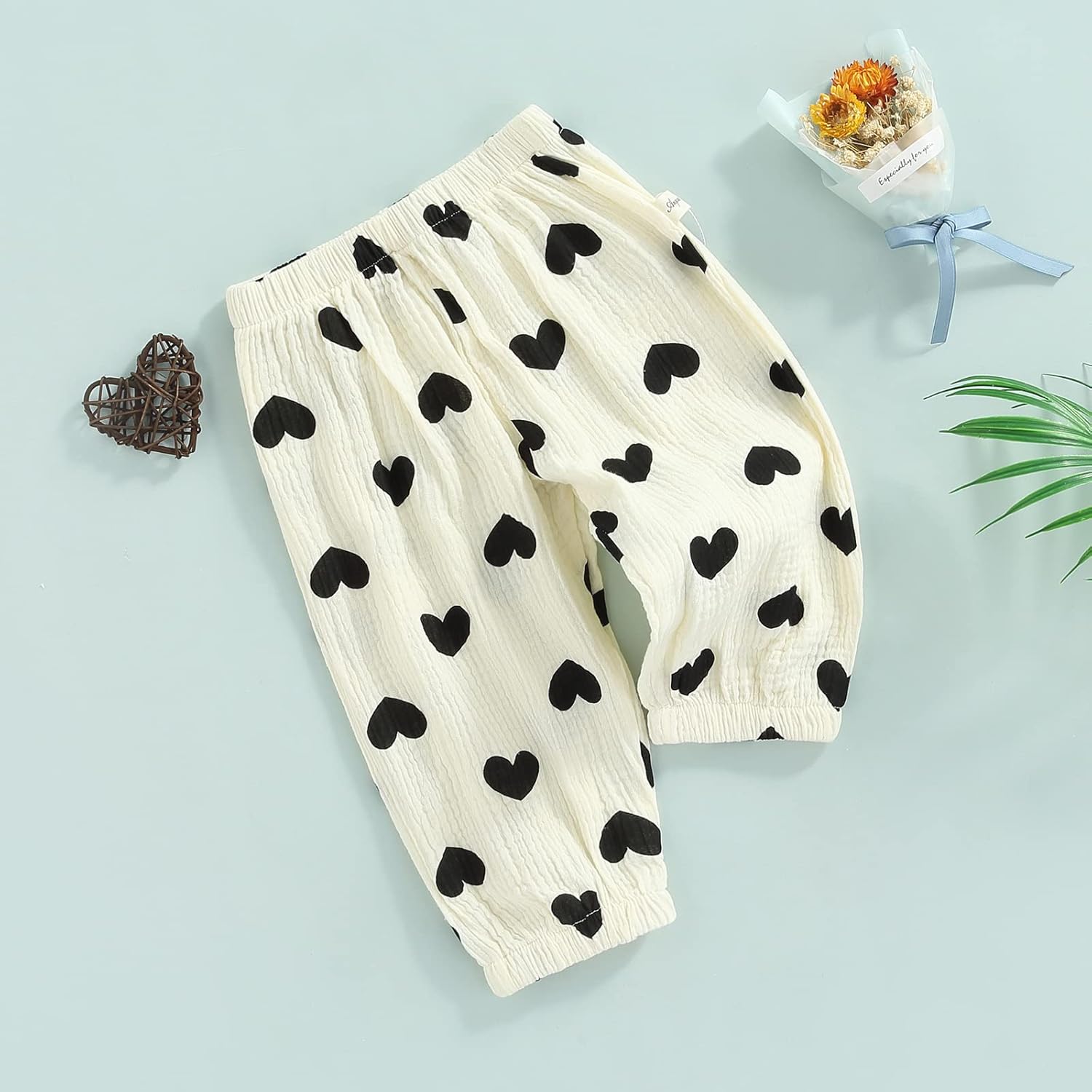 Cute Floral Harem Pants for Infants Toddlers