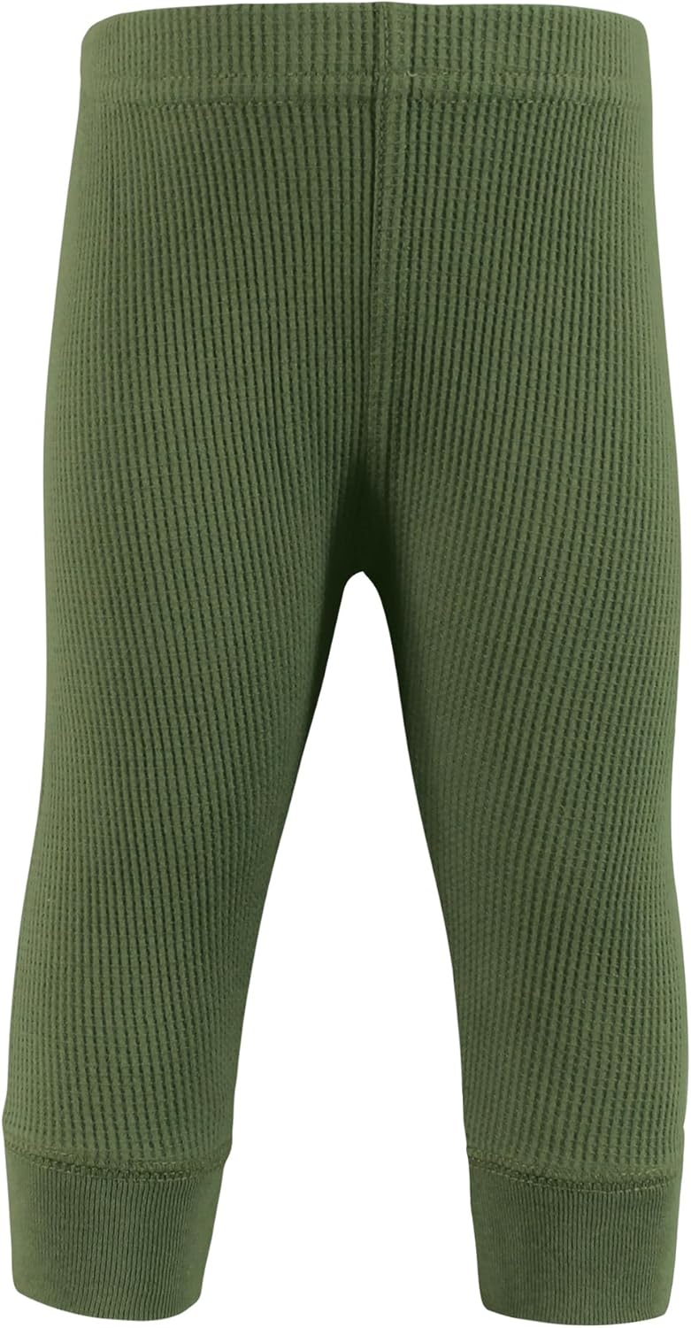 Hudson Baby Unisex Thermal Tapioca Ankle Pants Comfortable Warm