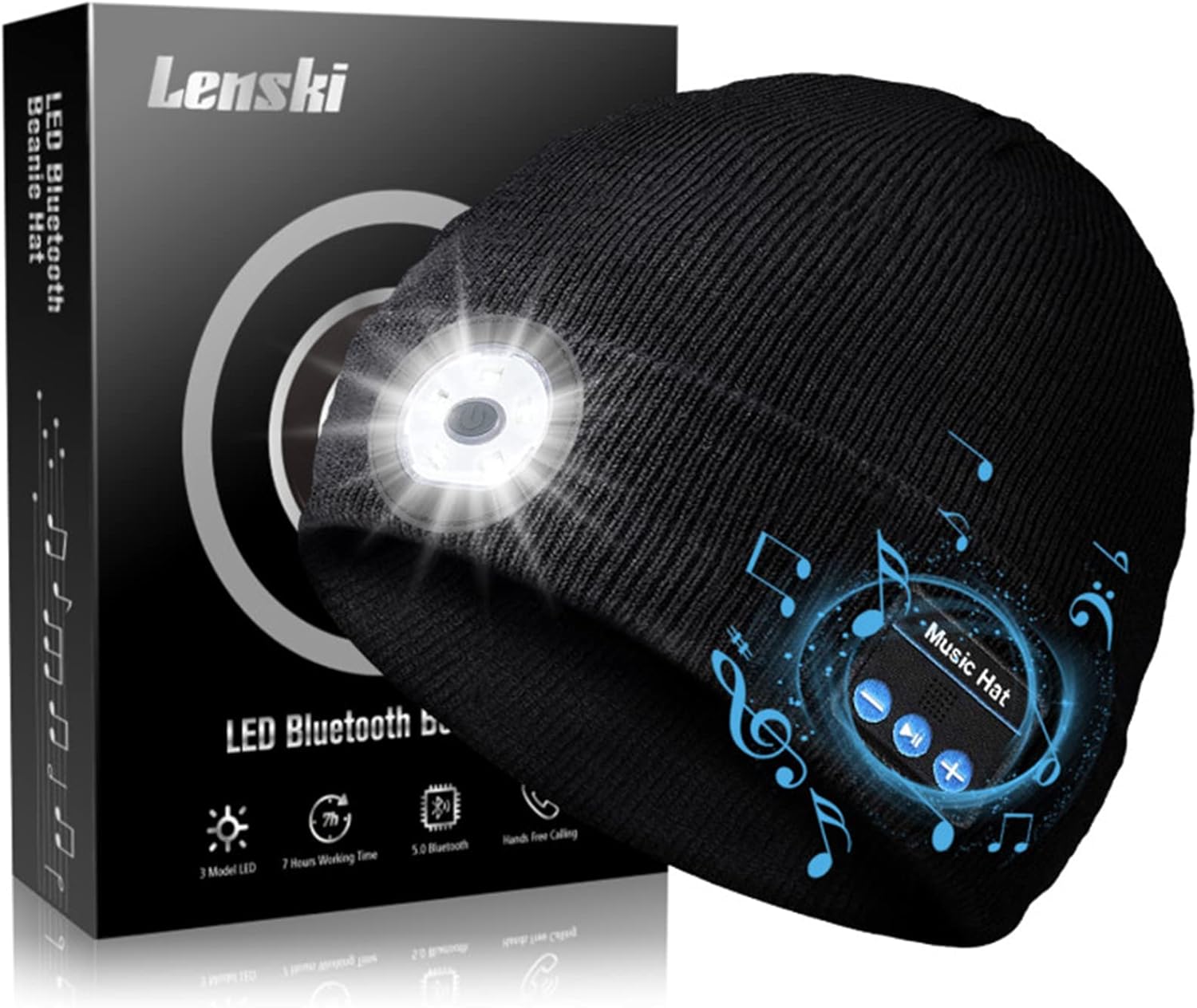 Premium Sound Bluetooth Beanie Hat for Men