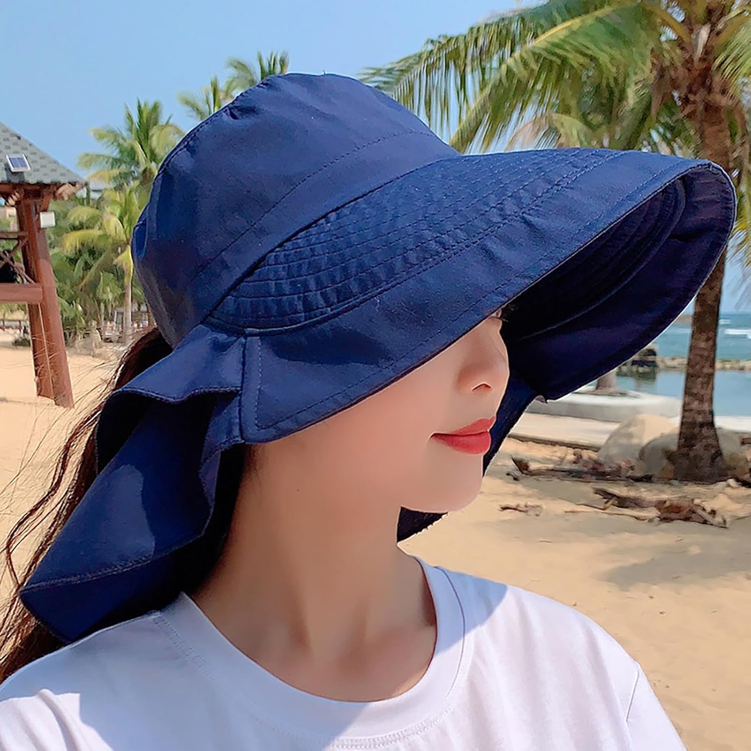 UANGKOU Pink Sun Hat Stylish Protection in the Sun