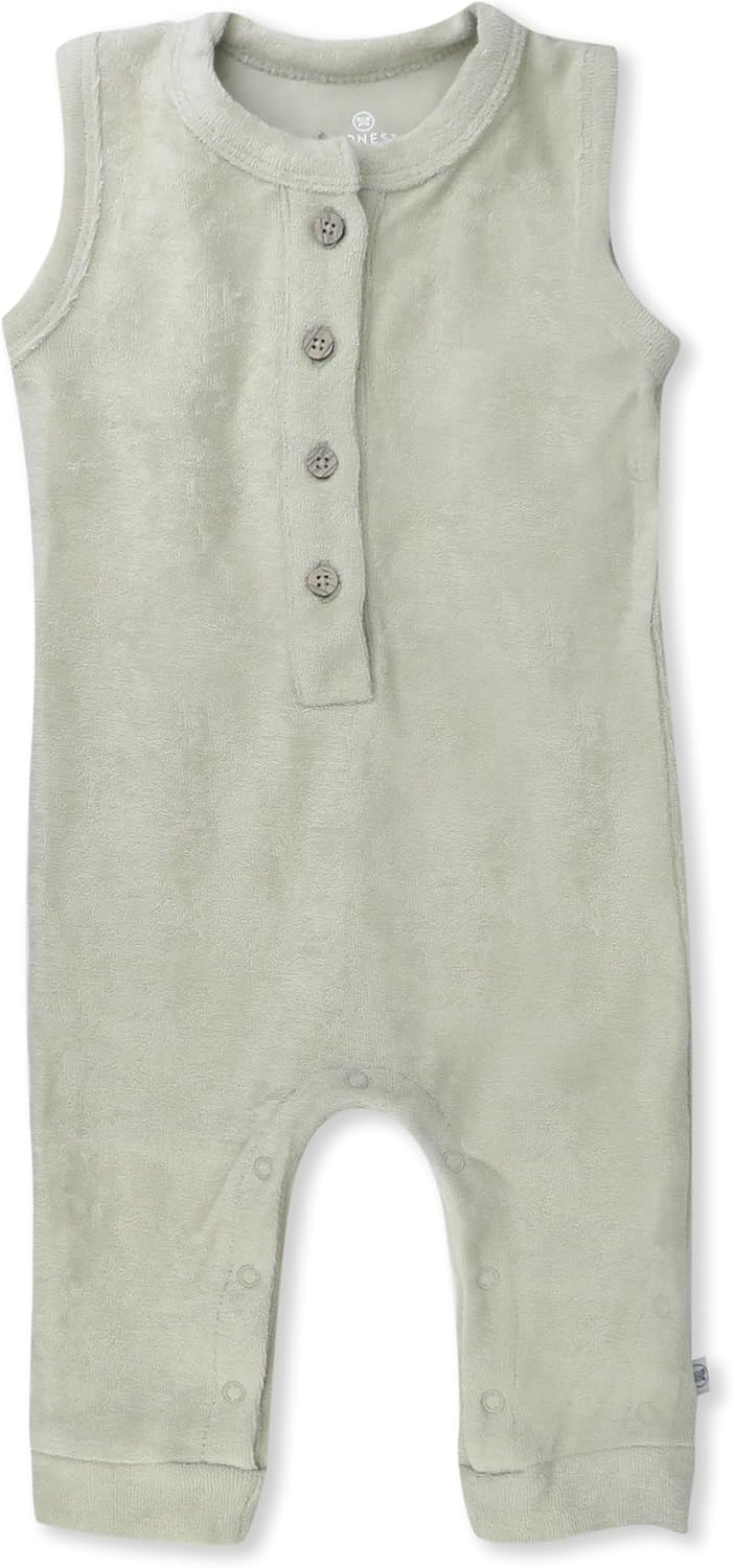 Honest Baby Terry Romper in Organic Cotton